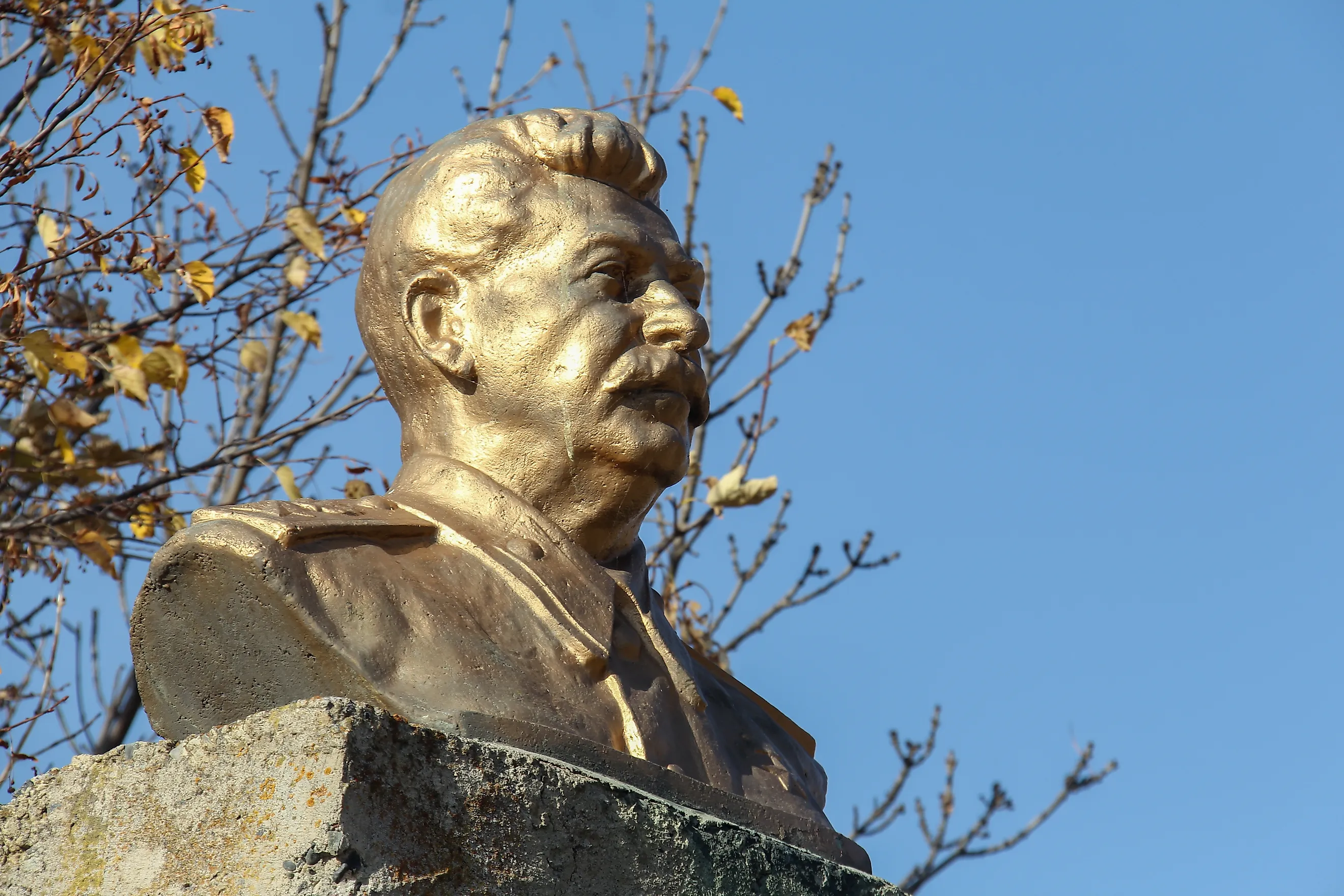 Bust of Joseph Stalin in the Republic of North Ossetia, Russia. Image by Igor Ulitin via Shutterstock.com
