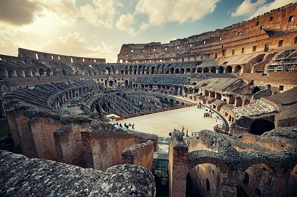 The Colosseum was built as a multi-purpose amphitheater.