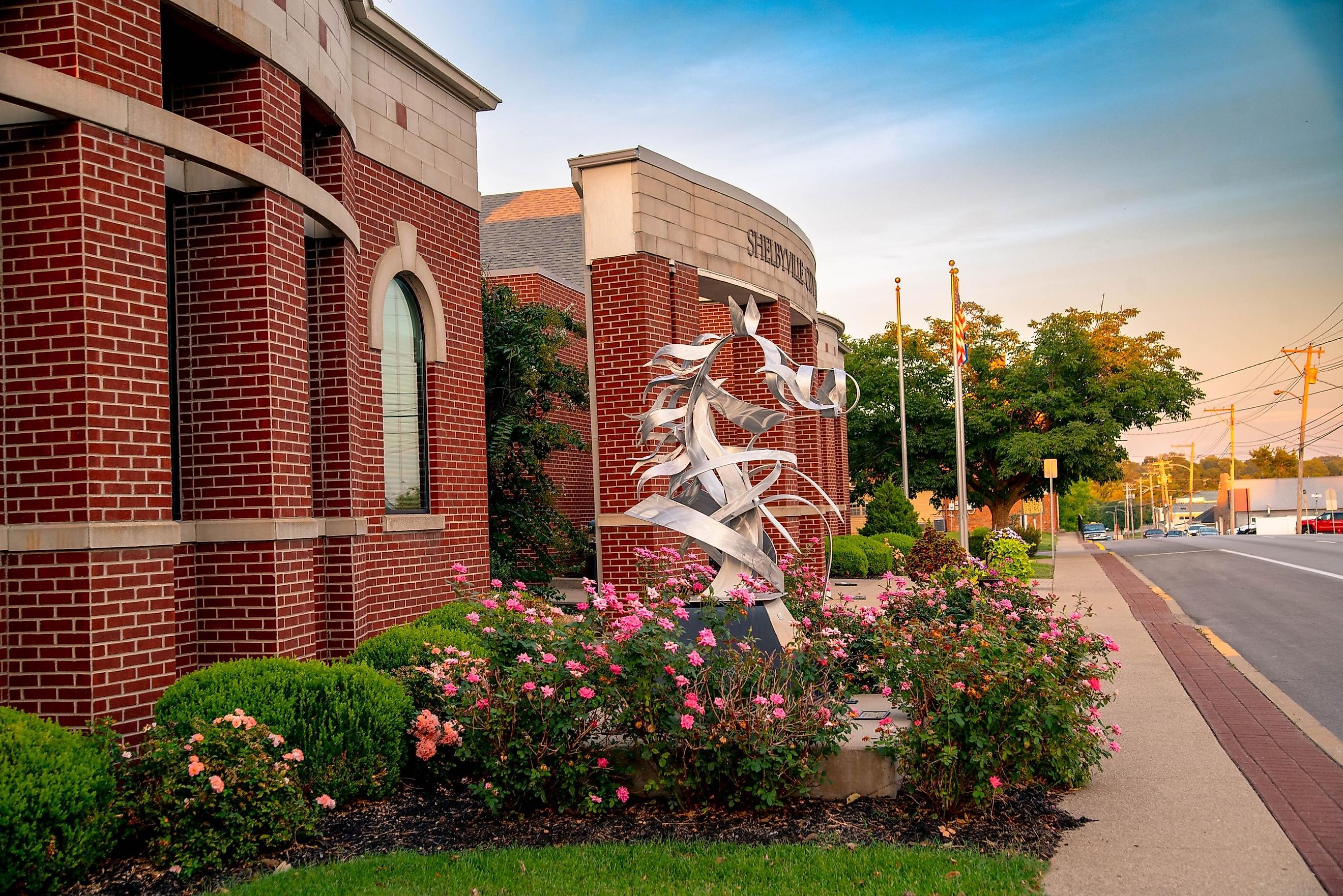 Shelbyville, Kentucky, in fall.