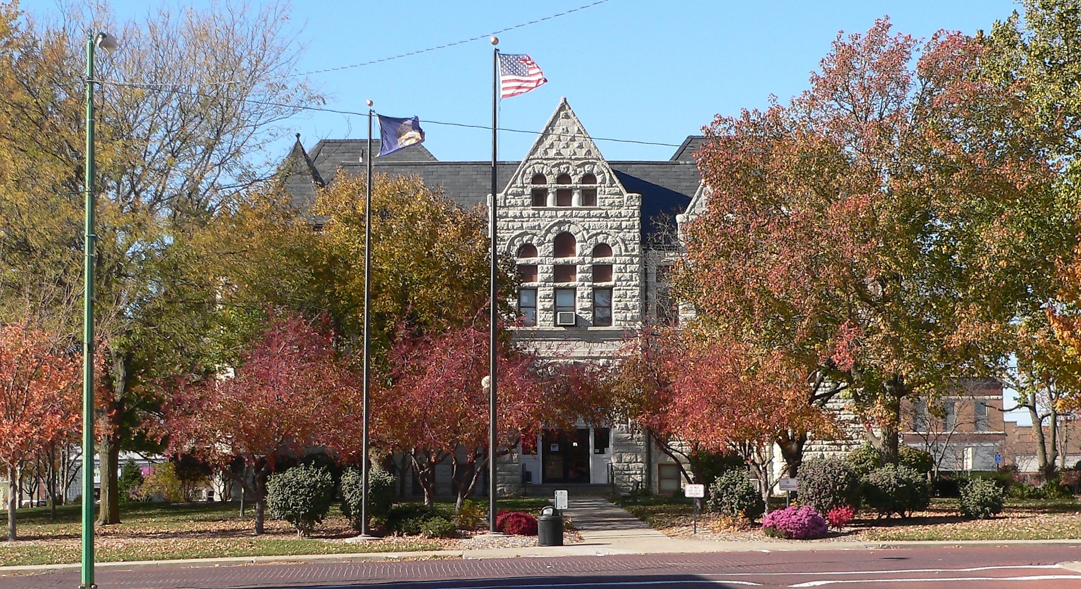 Nemaha County Courthouse in Auburn, Nebraska.