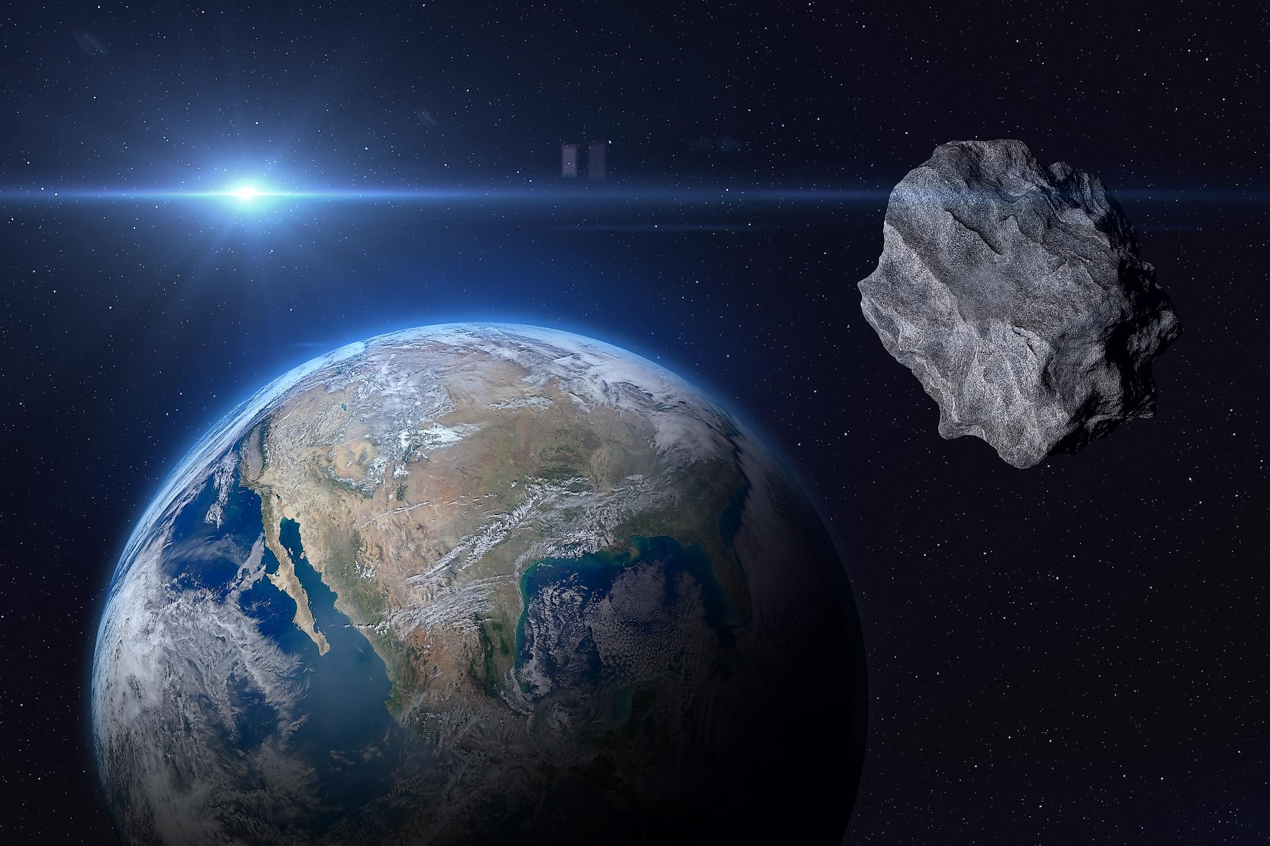How Big Was The Asteroid That Killed The Dinosaurs WorldAtlas