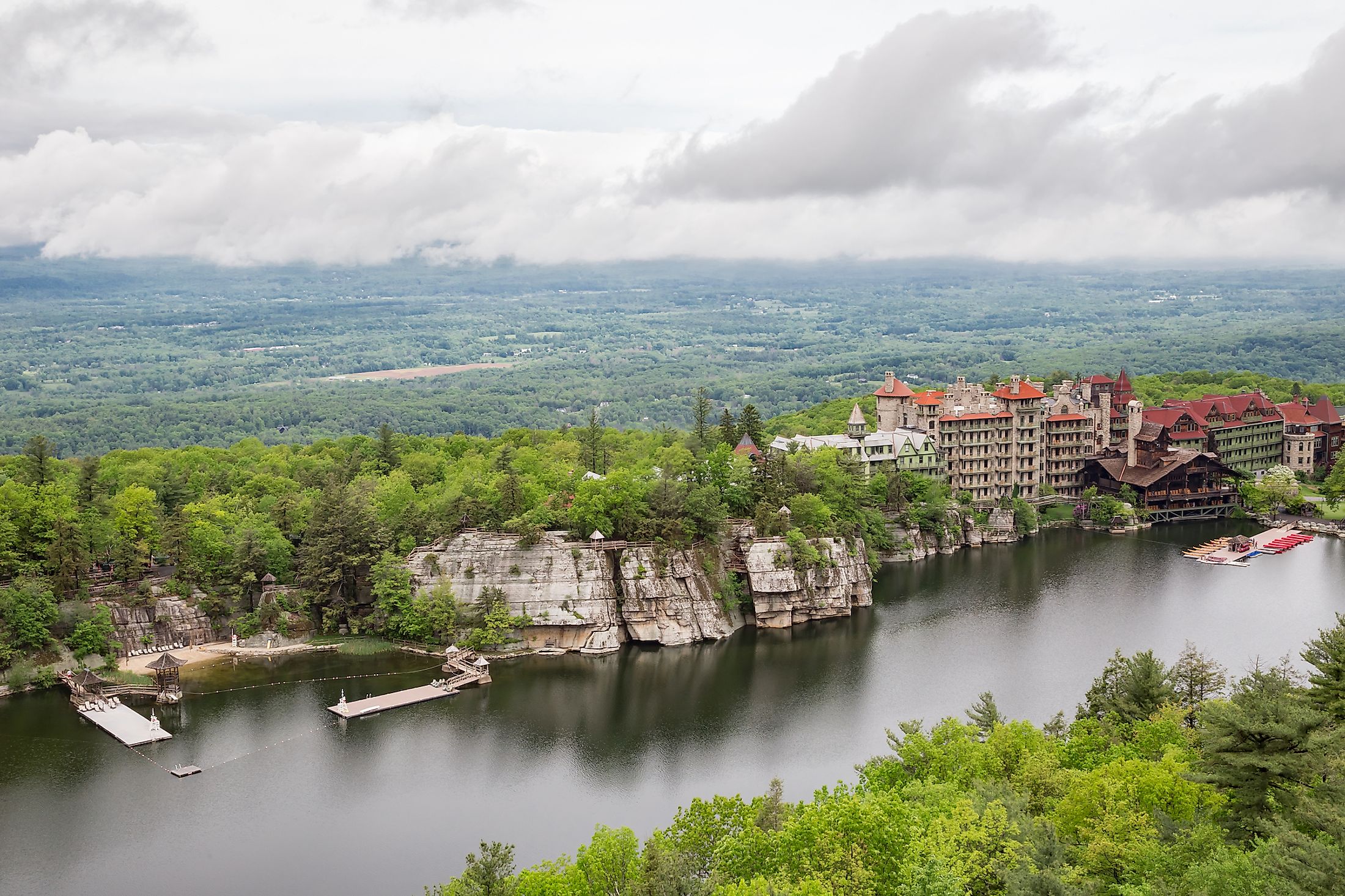 Mohonk Mountain House in New Paltz, New York.
