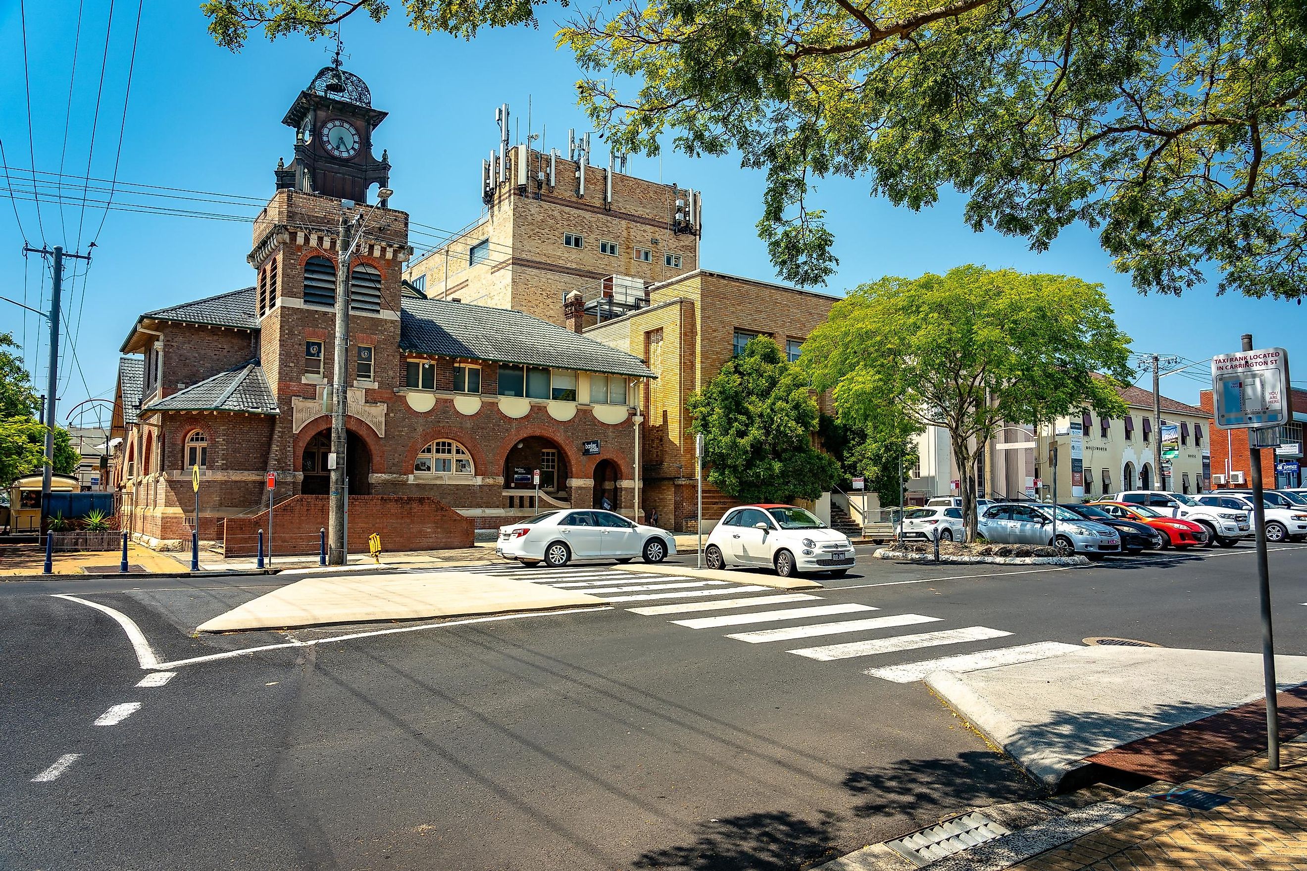 Lismore, New South Wales: Historical Post and Telegraph office building, via Alex Cimbal / Shutterstock.com