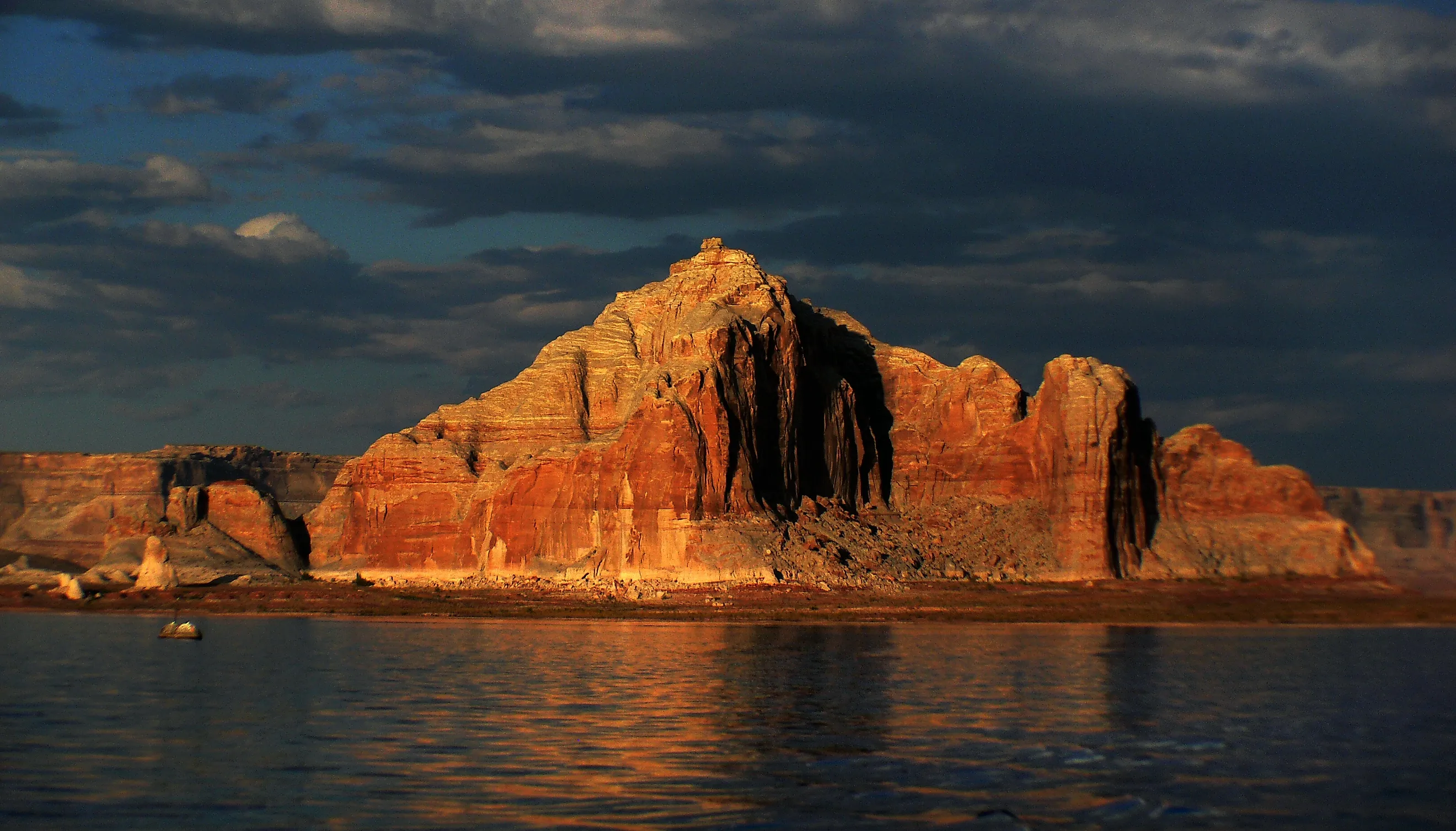 Lake Powell and the Glen Canyon National Recreation Area in Utah.