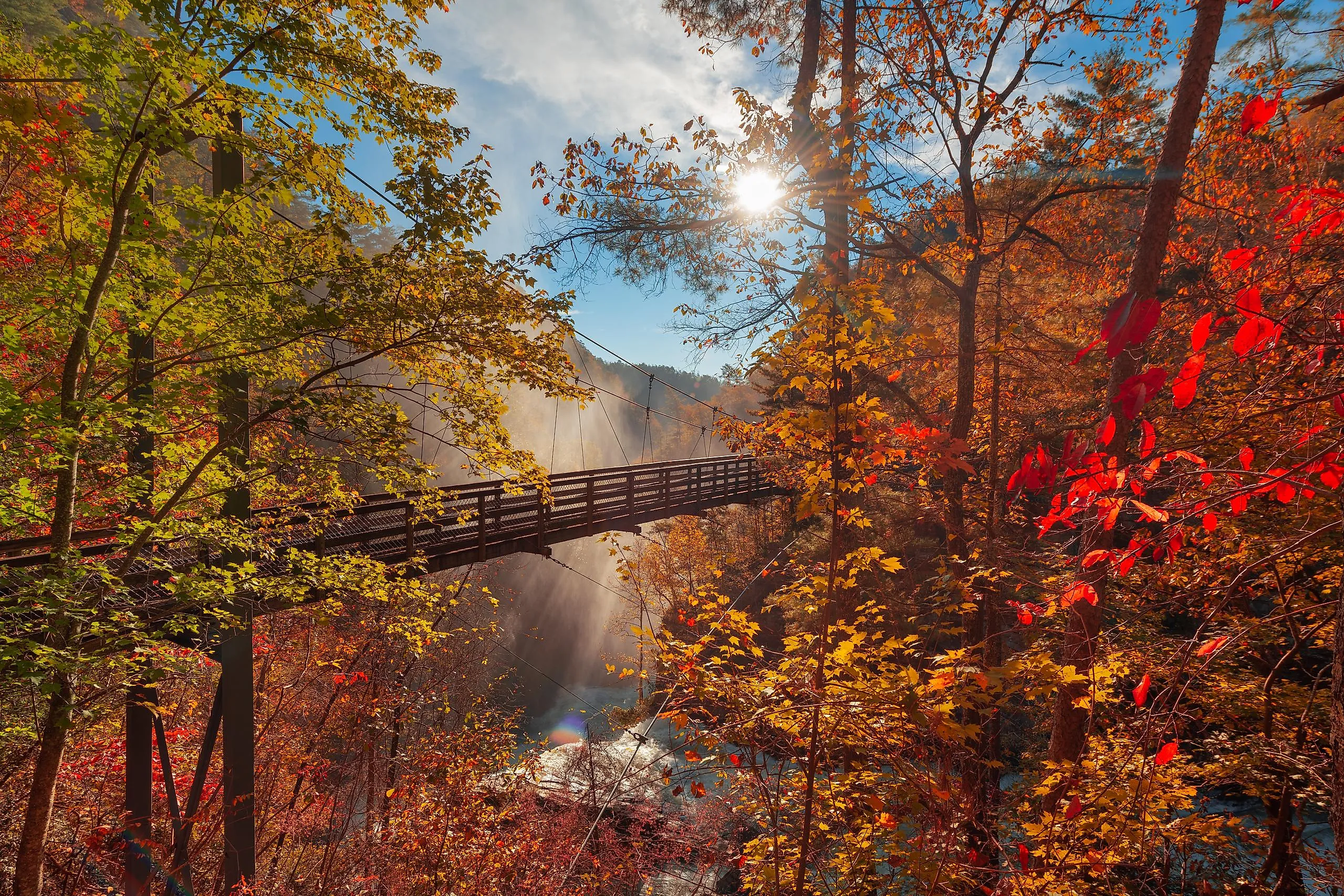 Tallulah Gorge Falls State Park in Tallulah Falls, Georgia. Stock.Adobe.com