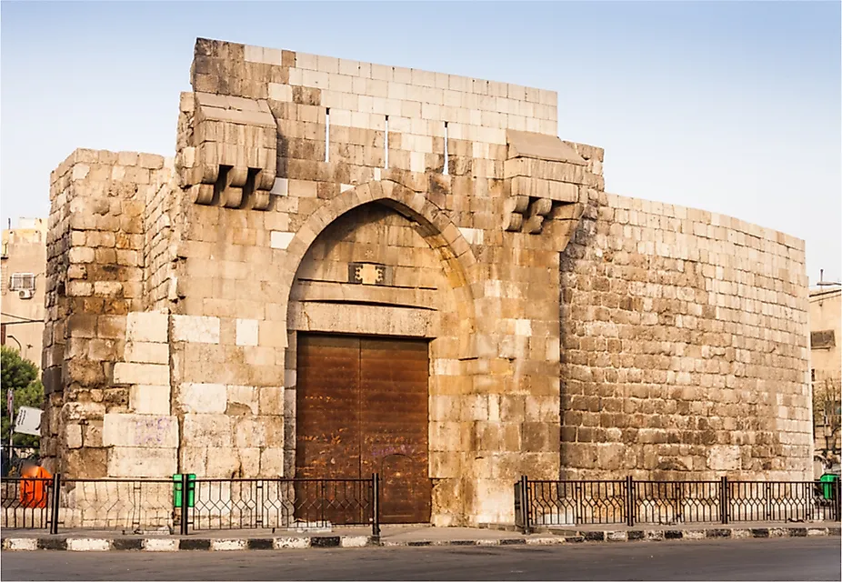 Bab Tuma is one of seven gates in the Old City of Damascus, Syria.