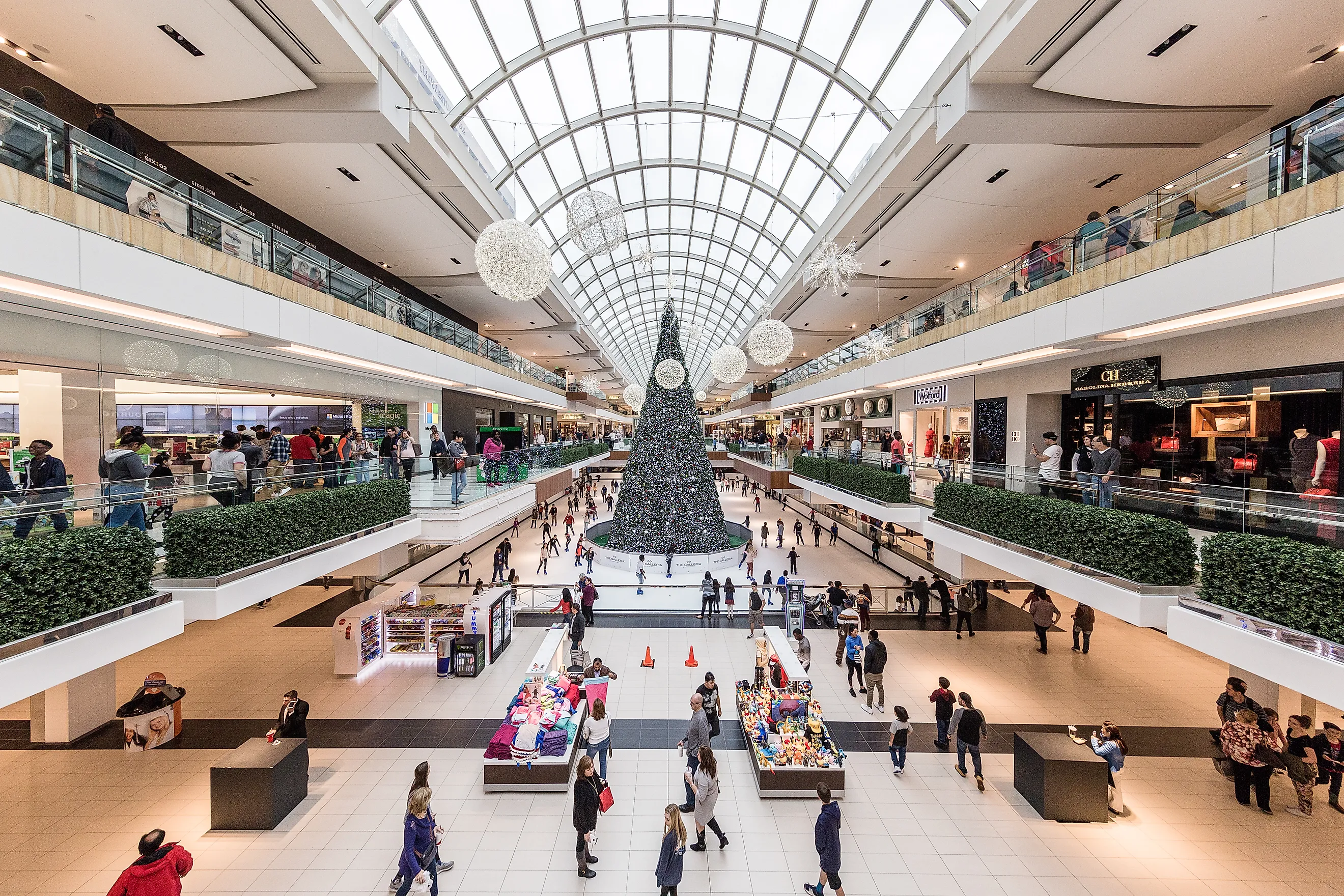 10 Largest Shopping Malls In America - WorldAtlas