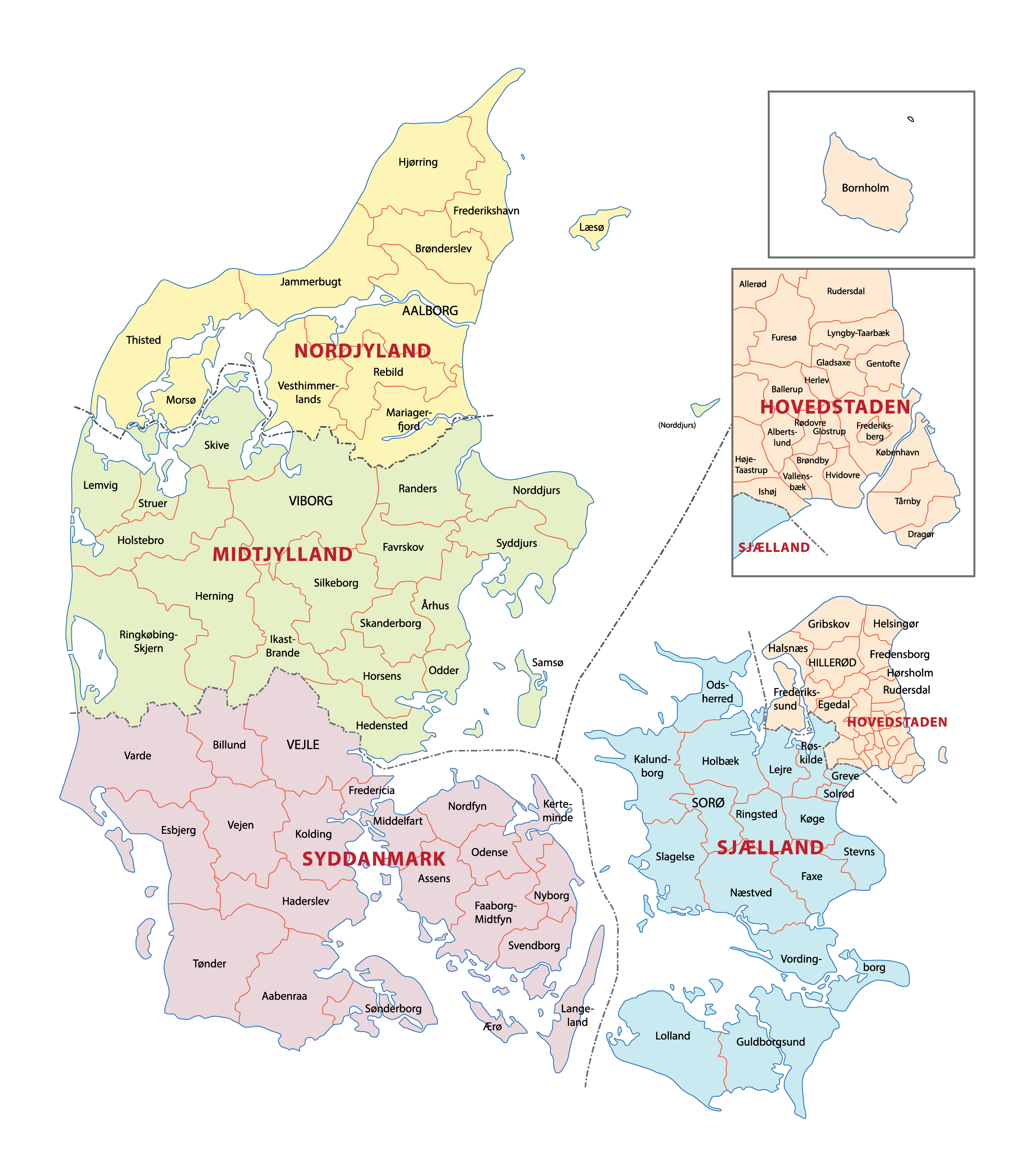 Denmark Maps Facts World Atlas