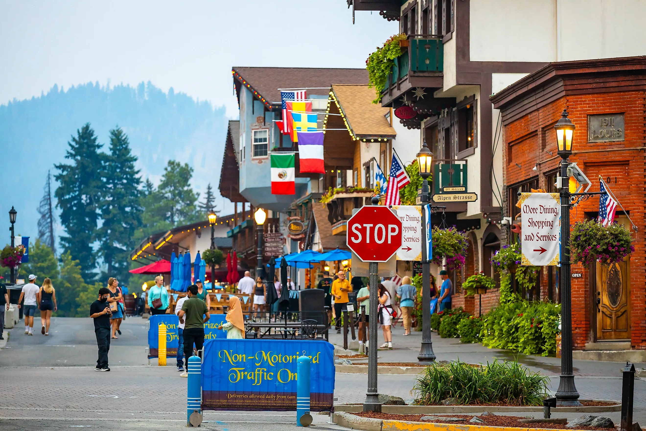 A beautiful day in Leavenworth, Washington. Image credit: Photo Spirit / Shutterstock.com