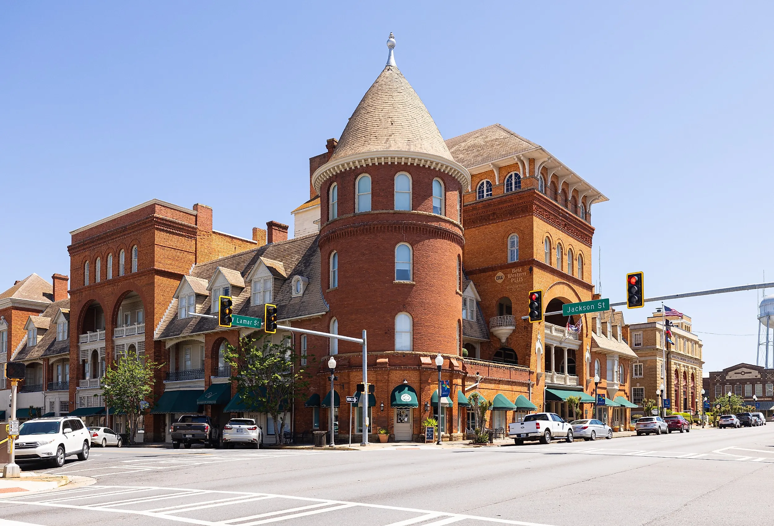 The Americus Historic District in Americus, Georgia, US. Image credit Roberto Galan via Shutterstock.com