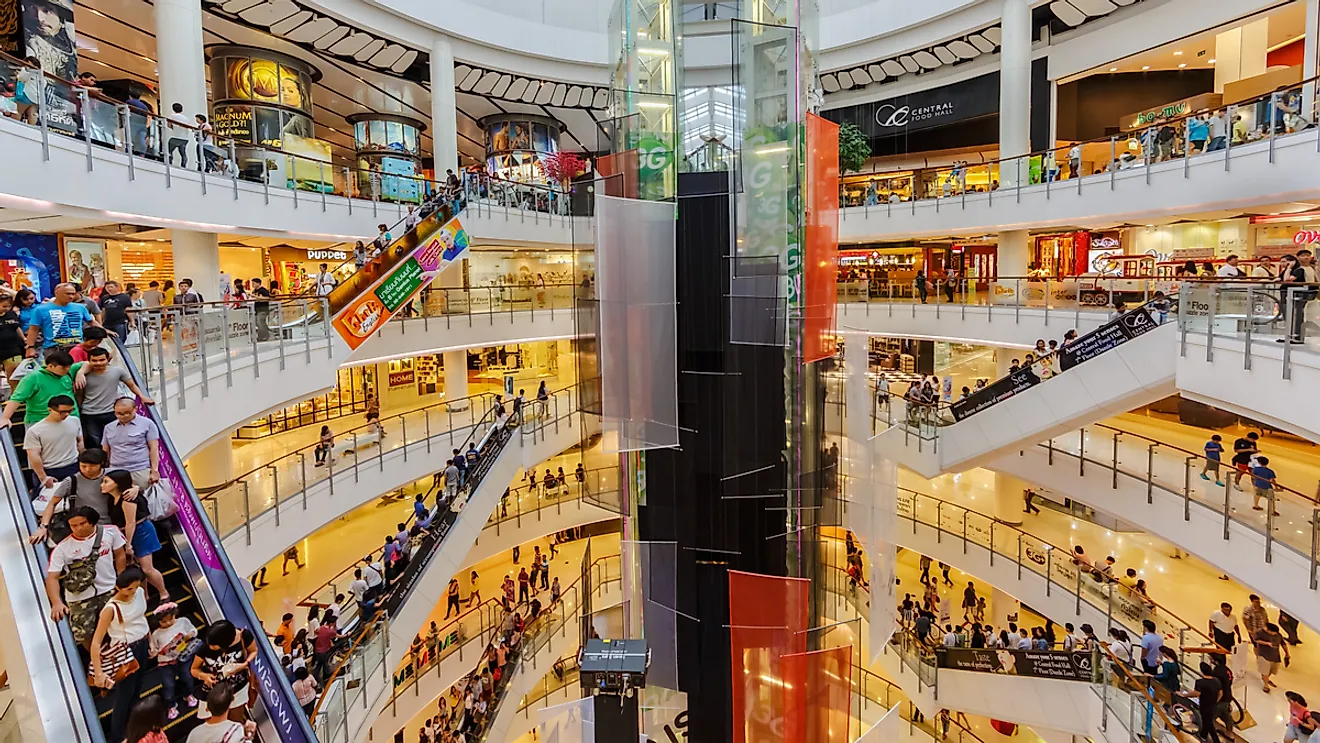 The Biggest Shopping Malls In The World Worldatlas Images and Photos