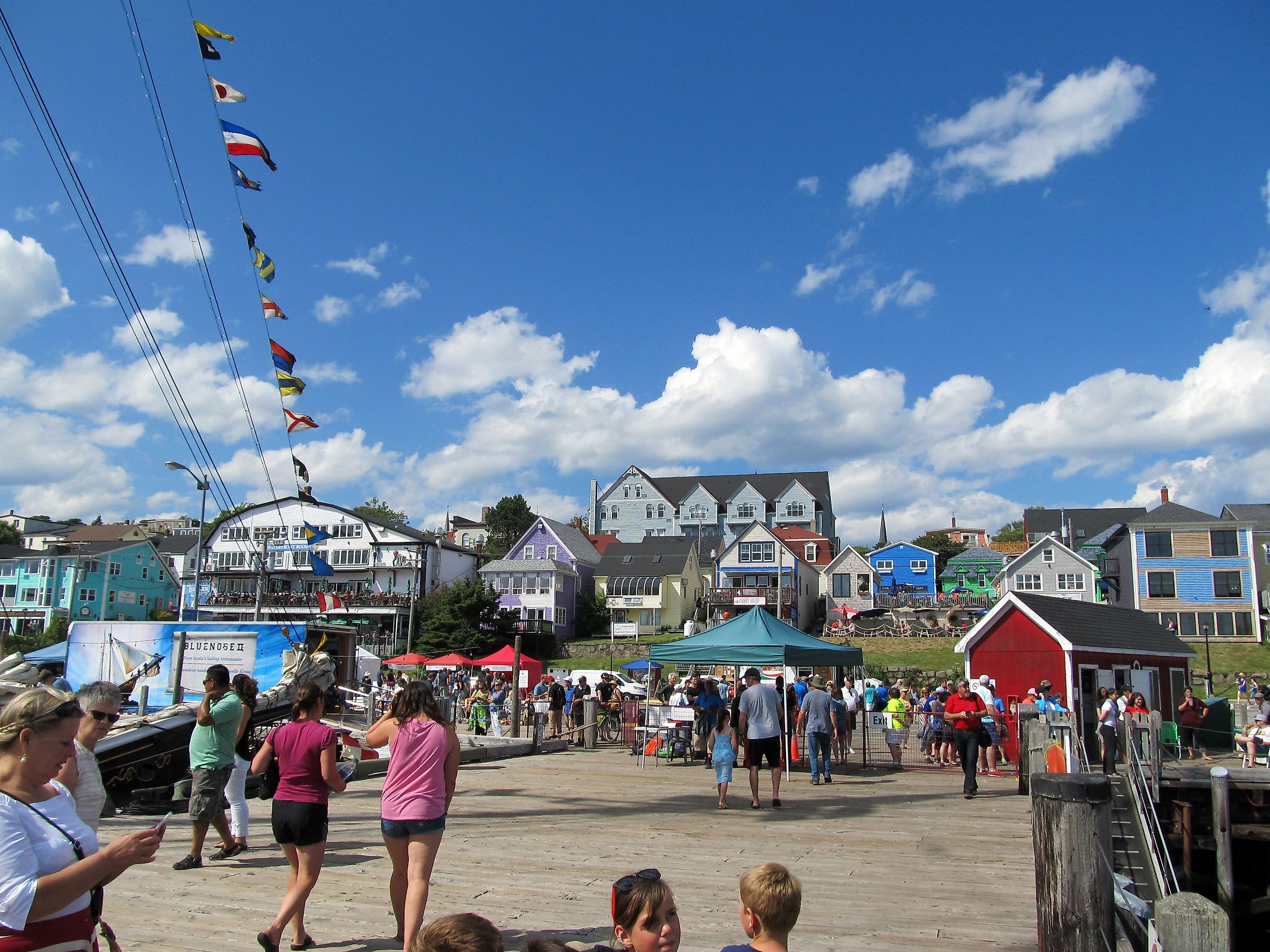 Lunenburg Waterfront. Editorial credit: daryl_mitchell via Wikimedia