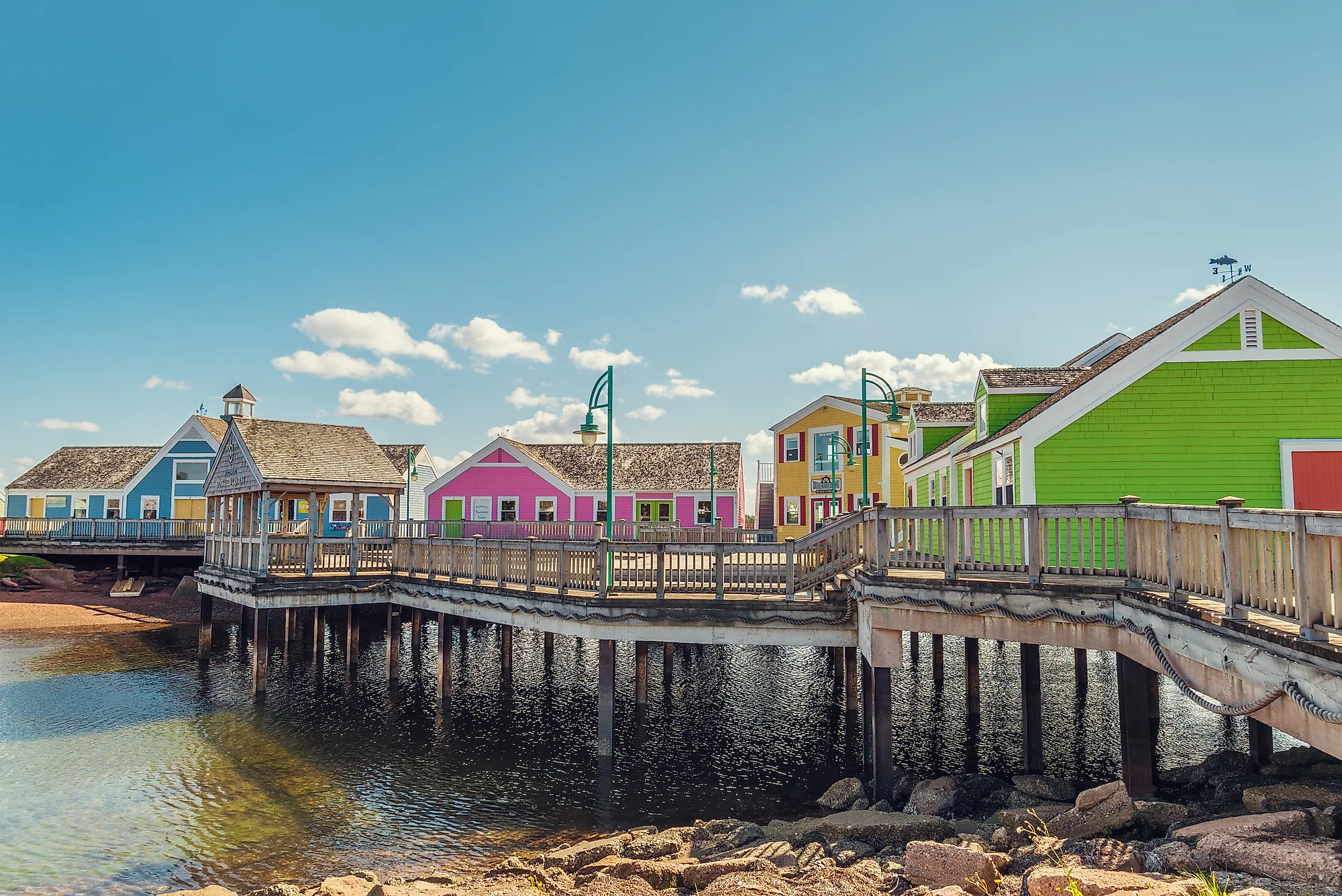 Summerside waterfront on Prince Edward Island.