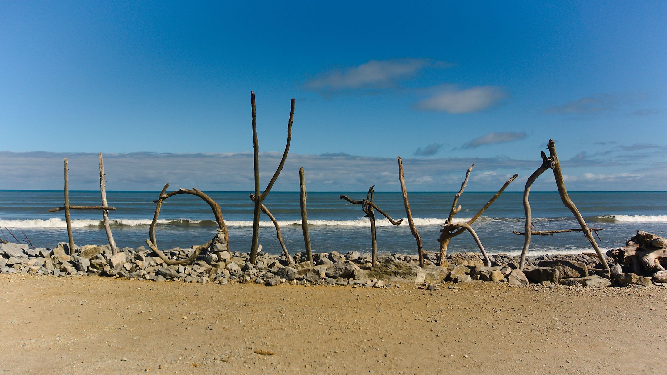 Landmark of cool little town Hokitika, Westcoast, New Zealand.