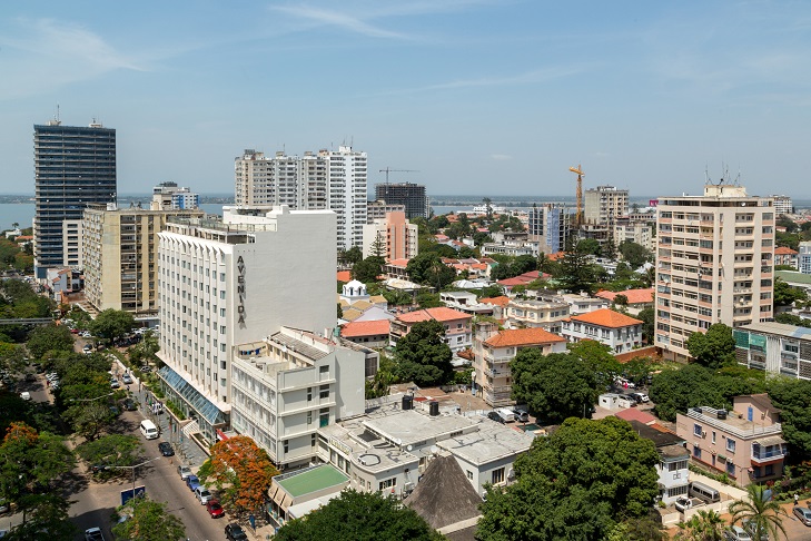 Dowtown Maputo.