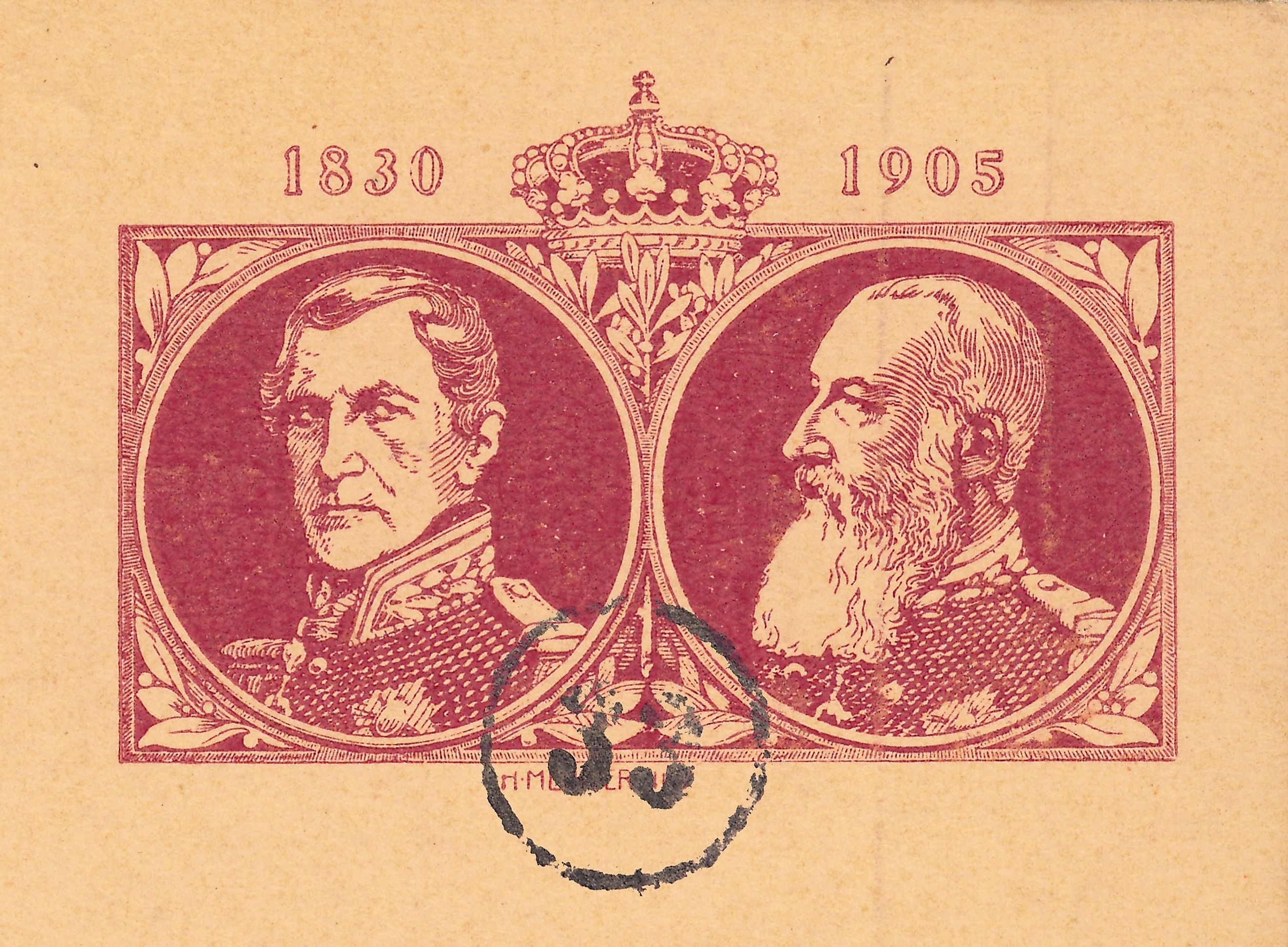 King Leopold I and II of Belgium