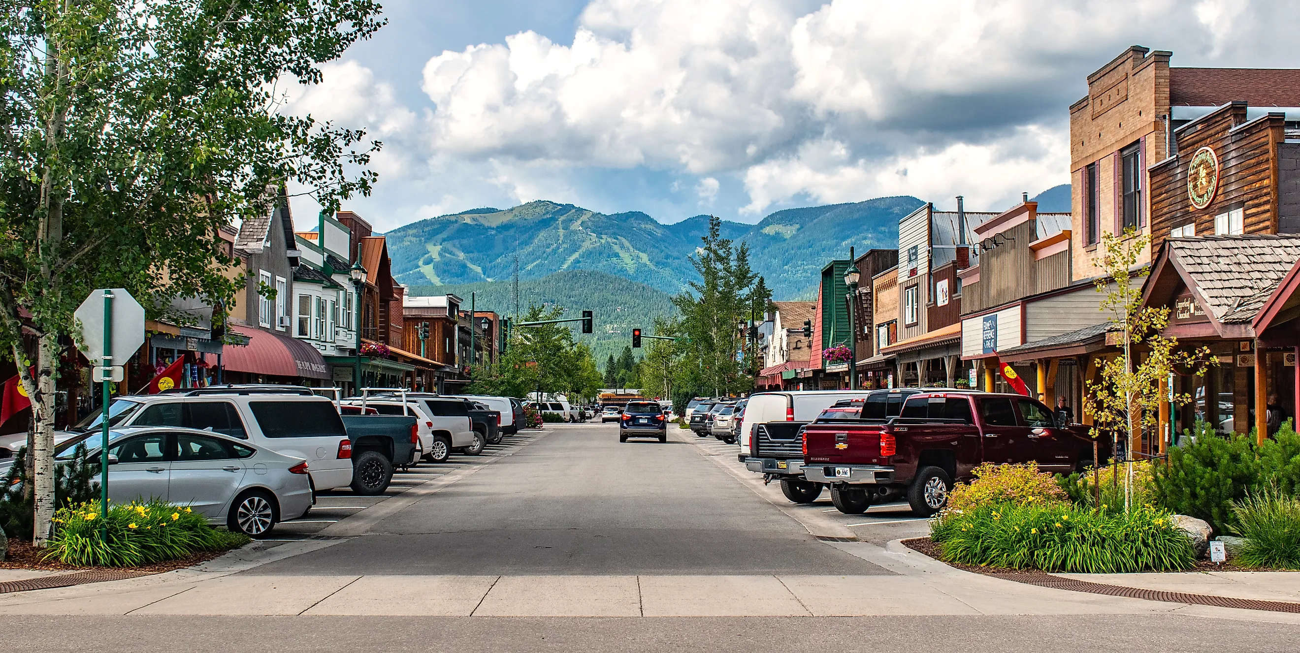 Main Street in Whitefish, Montana. Image credit: Beeldtype / Shutterstock.com