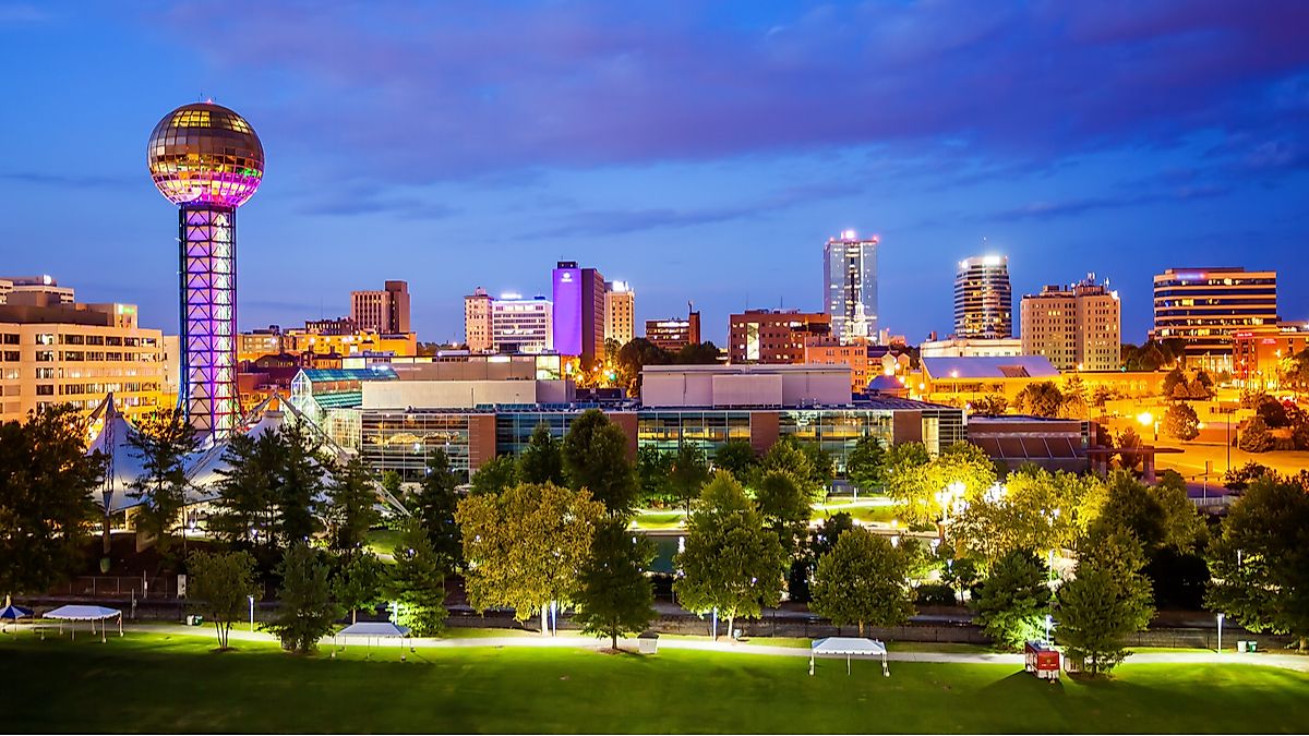 The Biggest Cities In Tennessee WorldAtlas