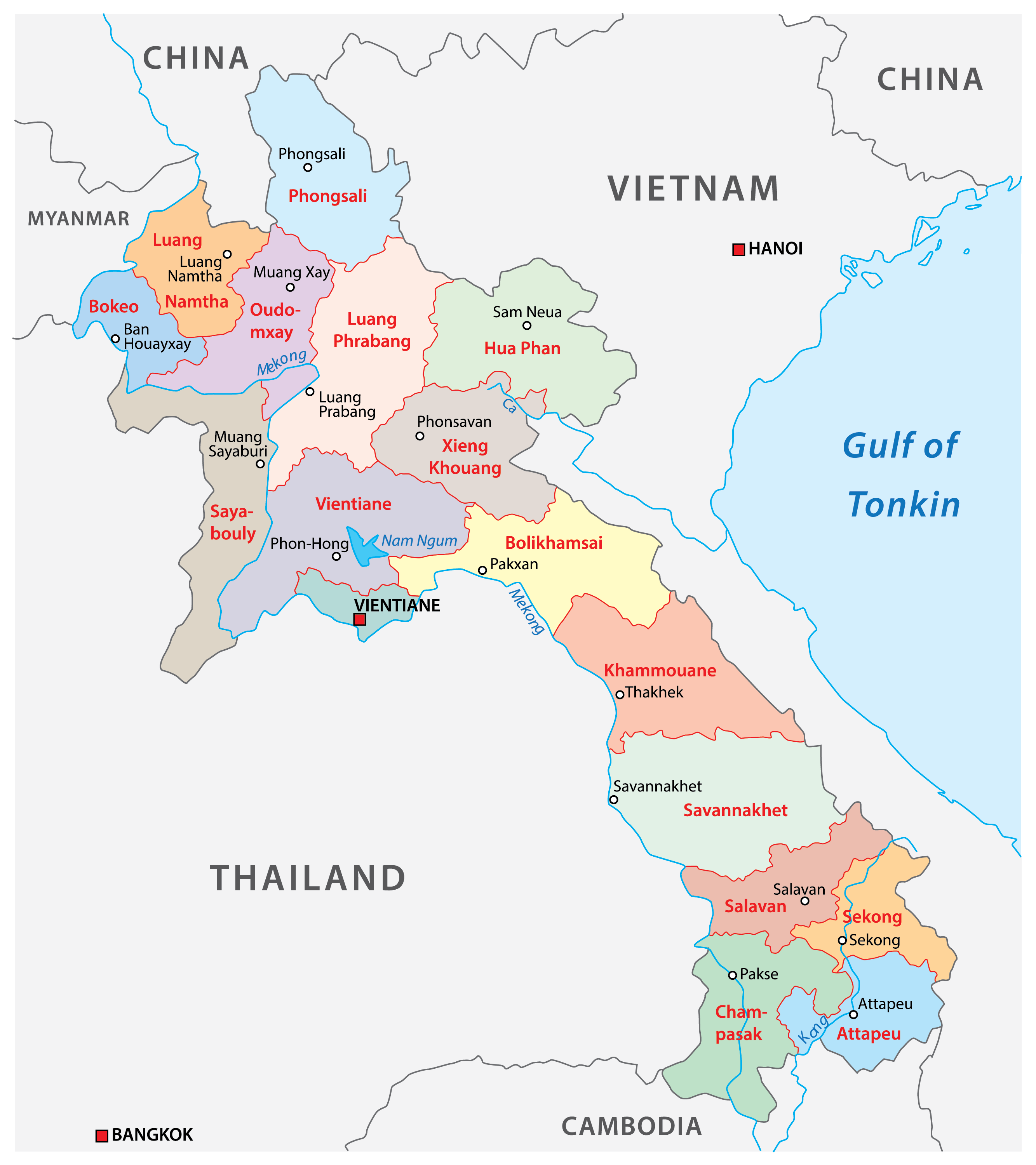 Vientiane Laos Map Vientiane Bucket List 10 Things You Can t Miss