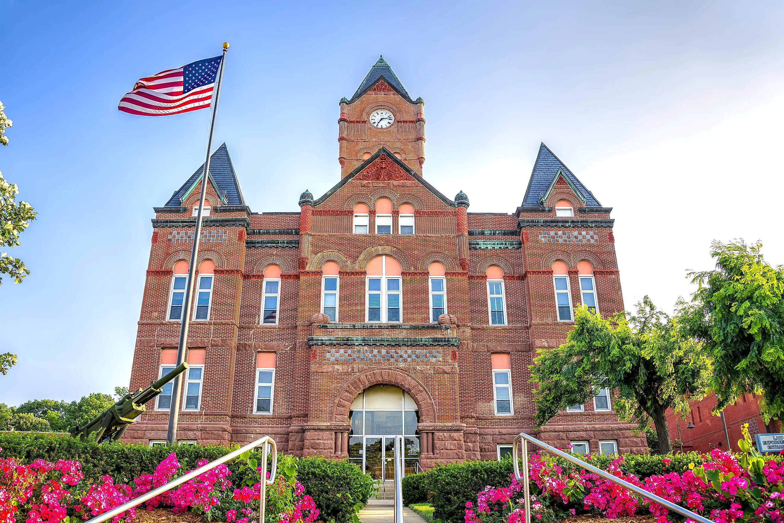 Cass County Courthouse in Plattsmouth, Nebraska.