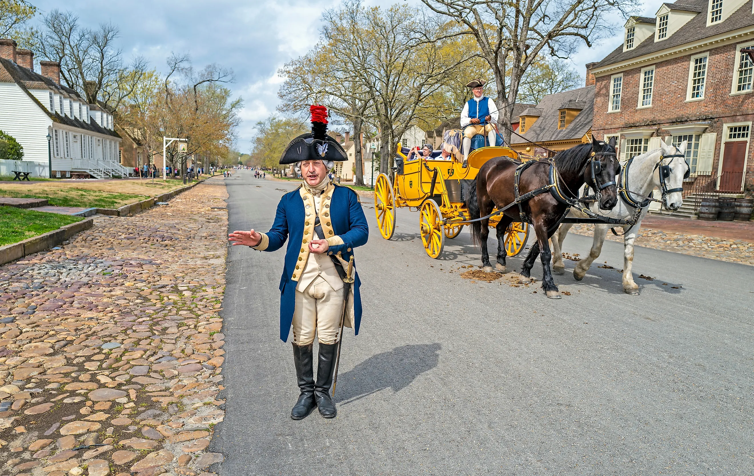 Colonial Williamsburg, Virginia is one of the most filmed locations for Colonial American movies and shows. Image credit: Stuart Monk / Shutterstock.com.
