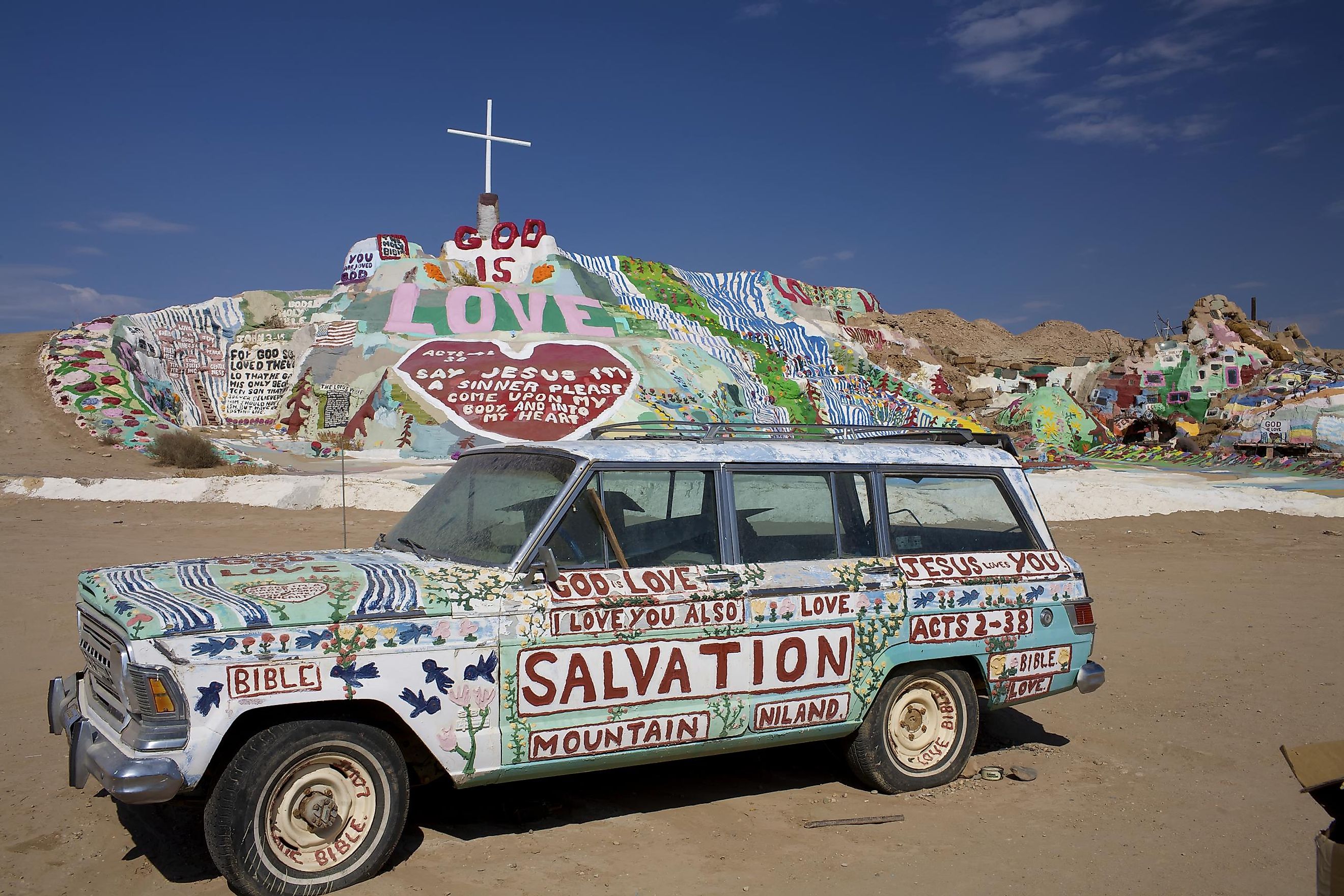 Salvation Mountain, Niland.