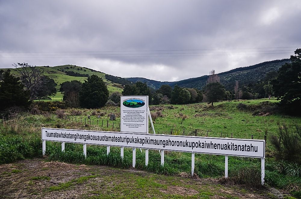 The Longest Place Names In the World - WorldAtlas