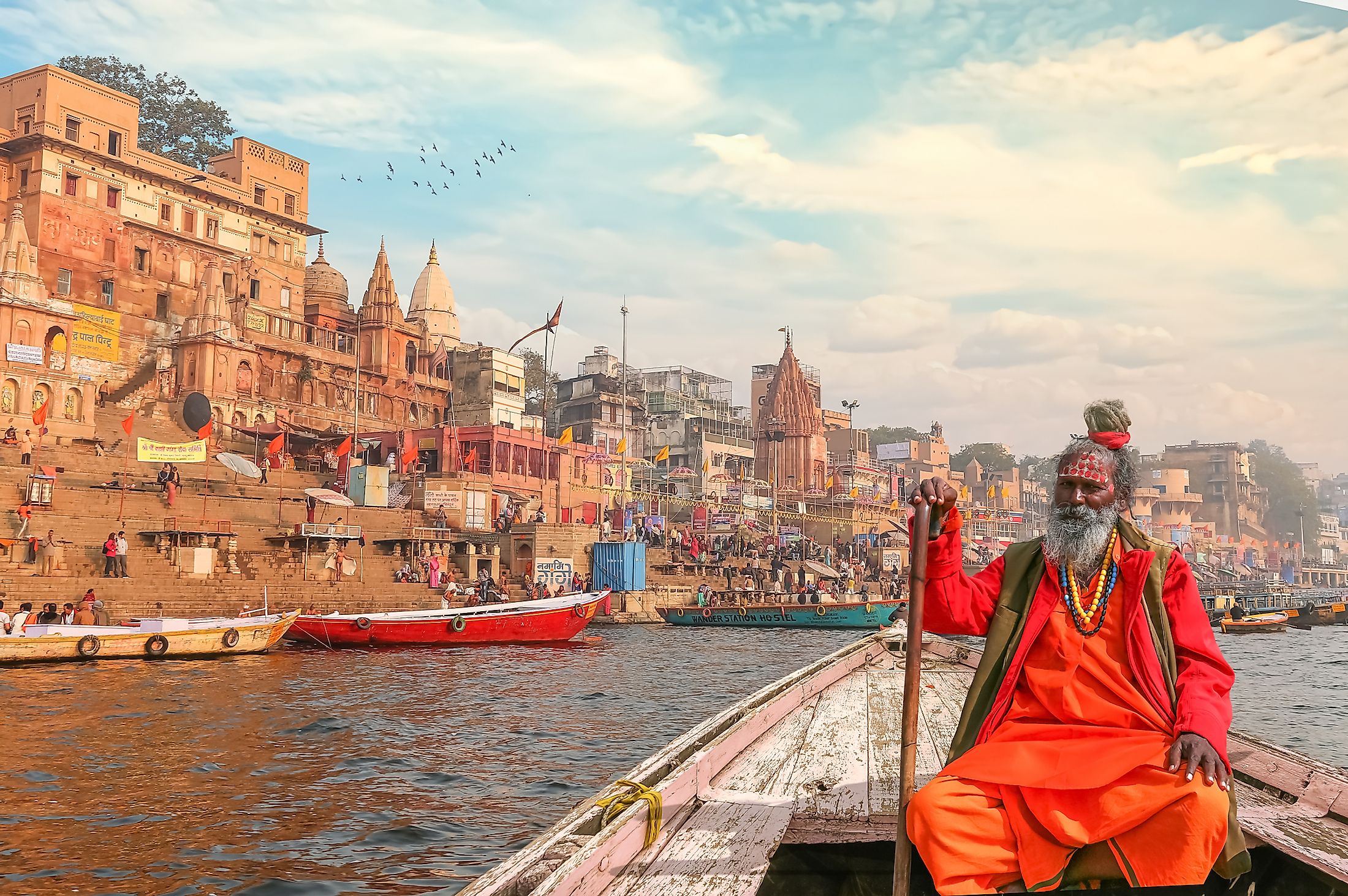 The Holy Ganges. Editorial credit: Roop_Dey / Shutterstock.com