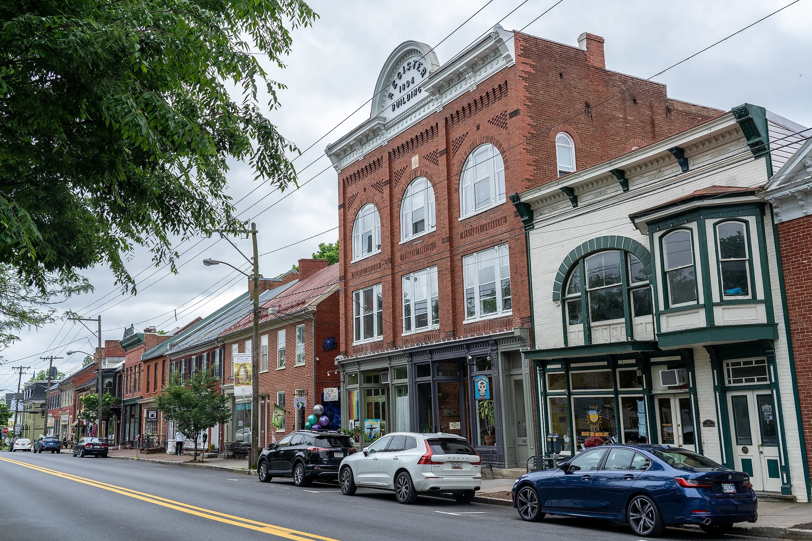 The main street in Shepherdstown, West Virginia. Kyle J Little / Shutterstock.com