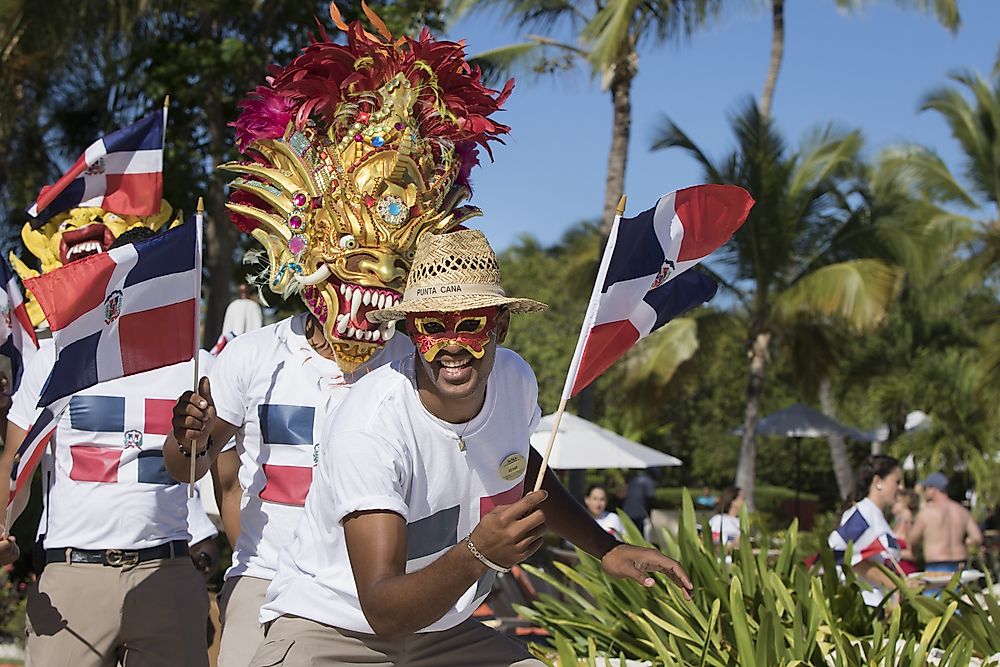 Independence Day celebrations in the Dominican Republic. Editorial credit: Tina Andros / Shutterstock.com.