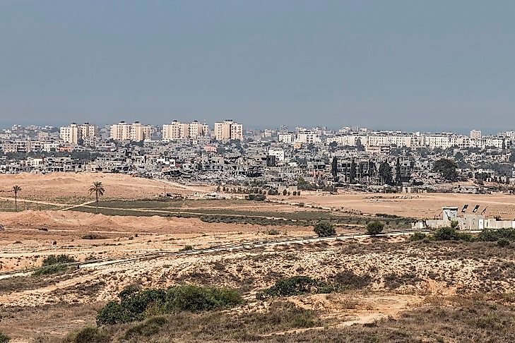 Residents of Gaza and other Palestinian cities often go without clean water and modern plumbing.