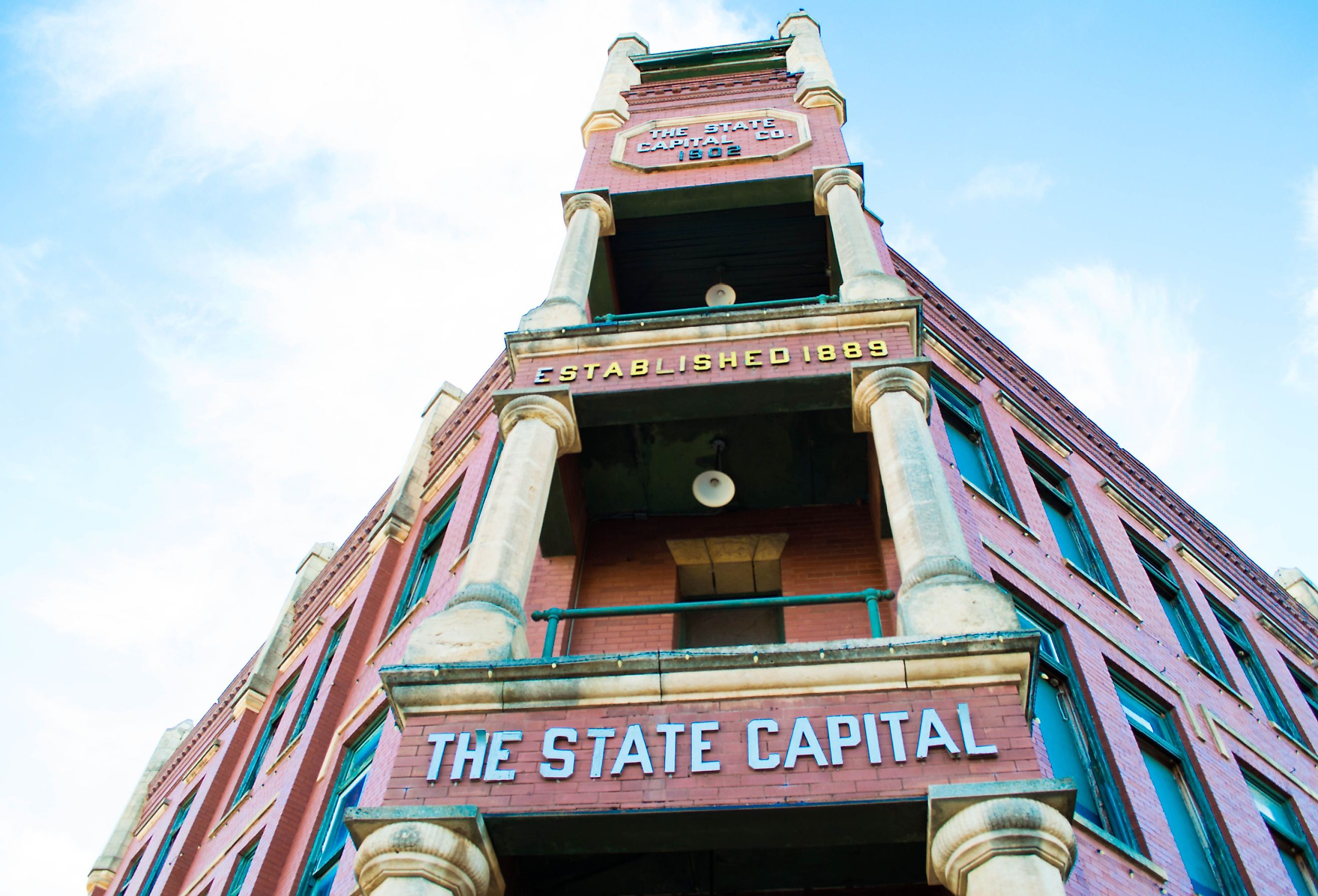 First capitol of Oklahoma, building in Guthrie.