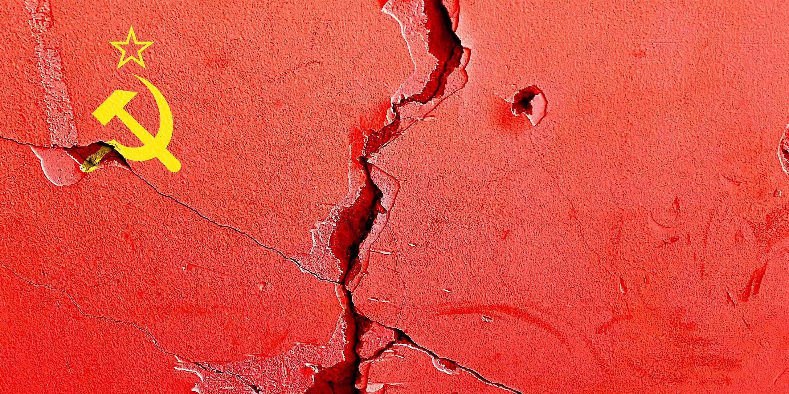 Symbol of a broken Soviet Union.