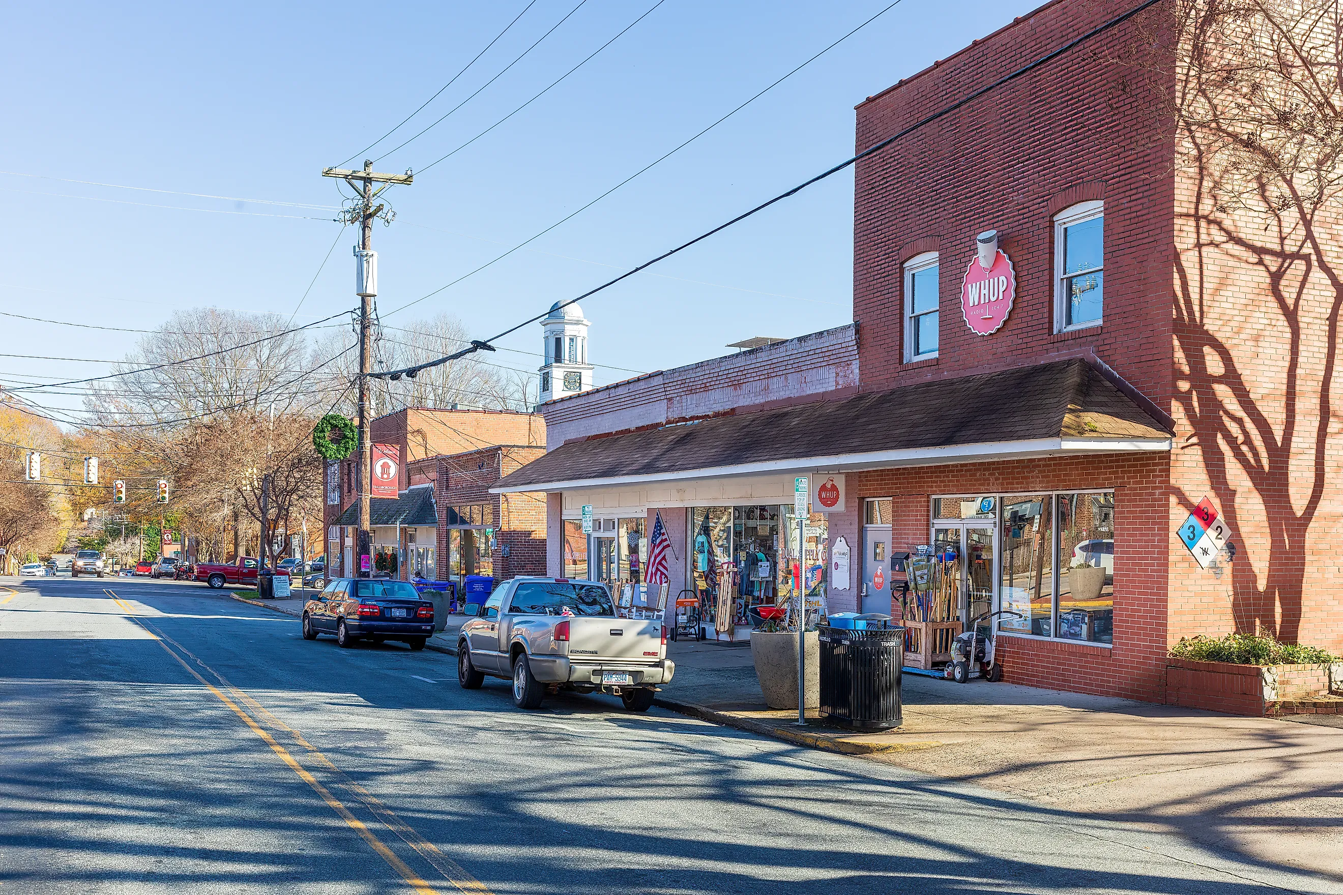 King Street scene, including WHUP radio station and Dual Supply.