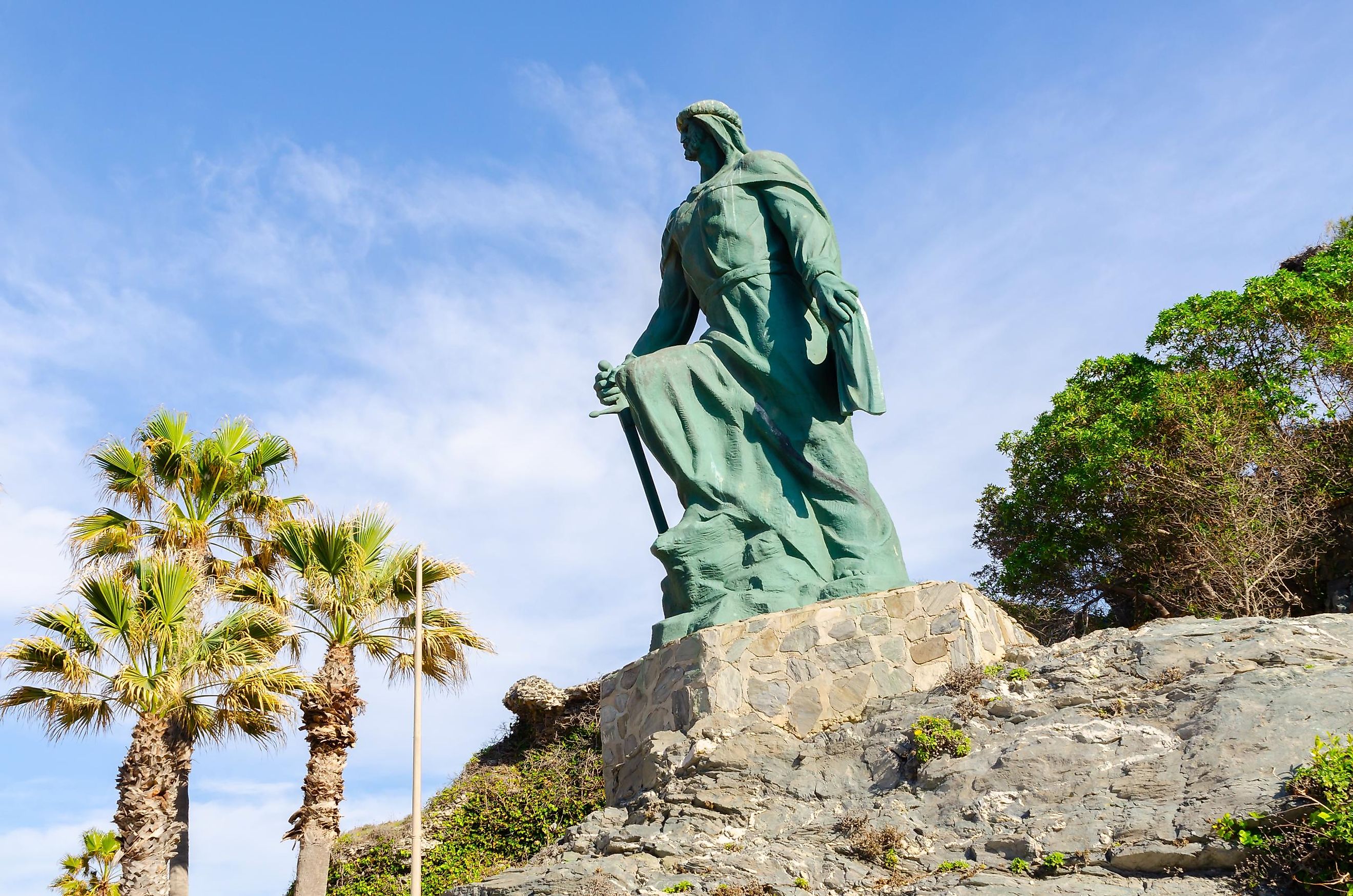 Abd Al-Rahman I statue. Editorial credit: Q77photo / Shutterstock.com