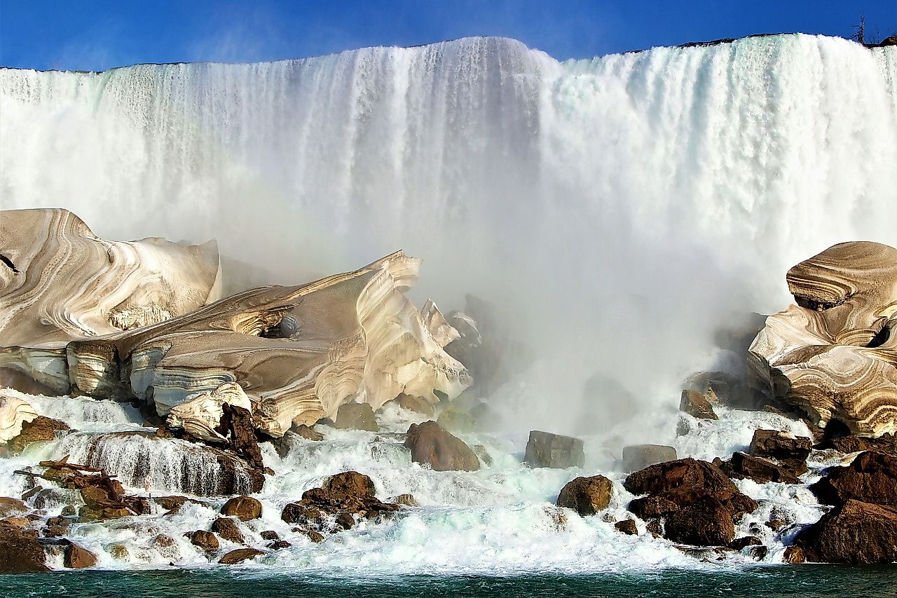 The Niagara Falls at Buffalo, New York. Image credit: WP Chun from Pixabay
