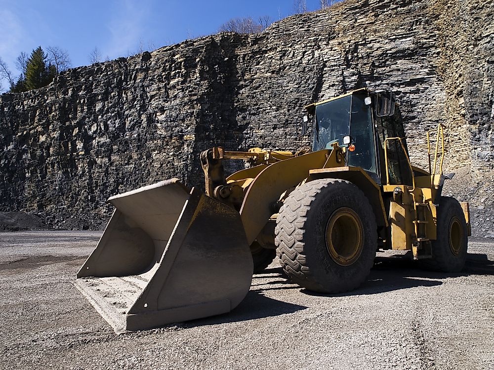 A gold mine in Canada.