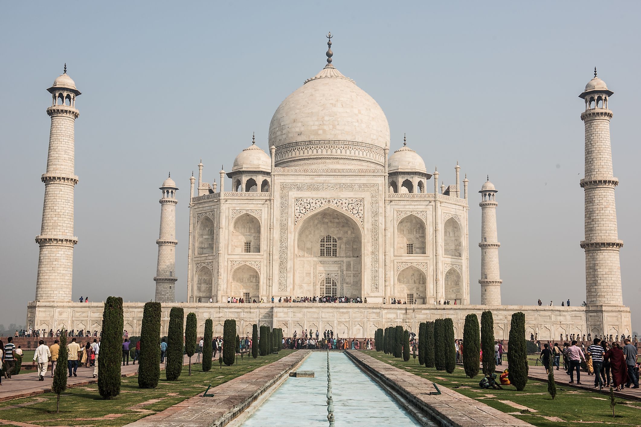 Taj Mahal India Unique Places Around The World WorldAtlas