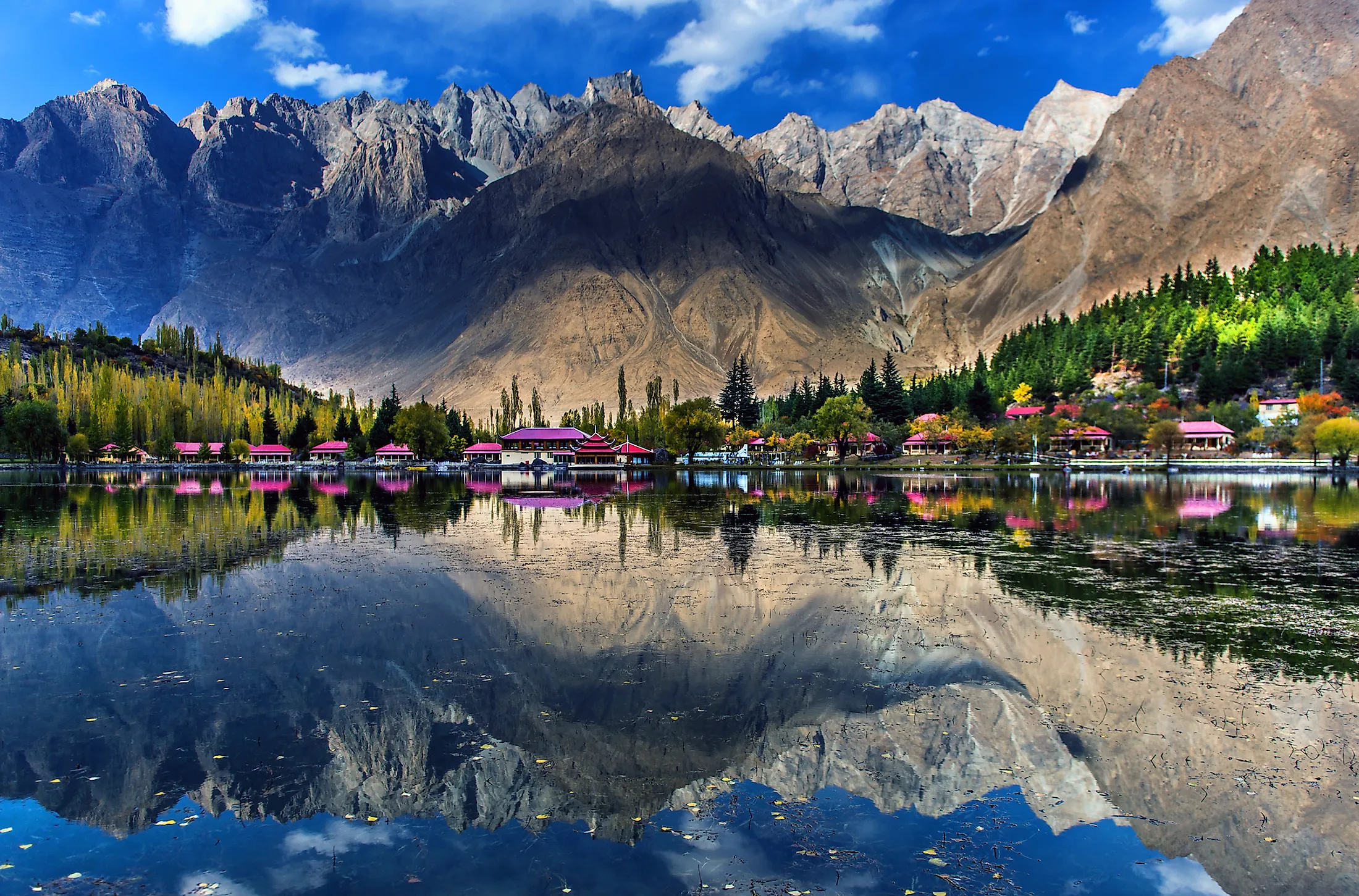 Skardu Valley in Pakistan.