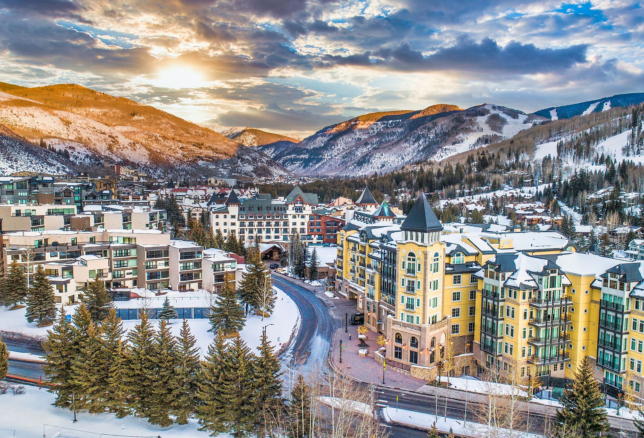 Vail, Colorado. Image credit Kevin Ruck via Shutterstock