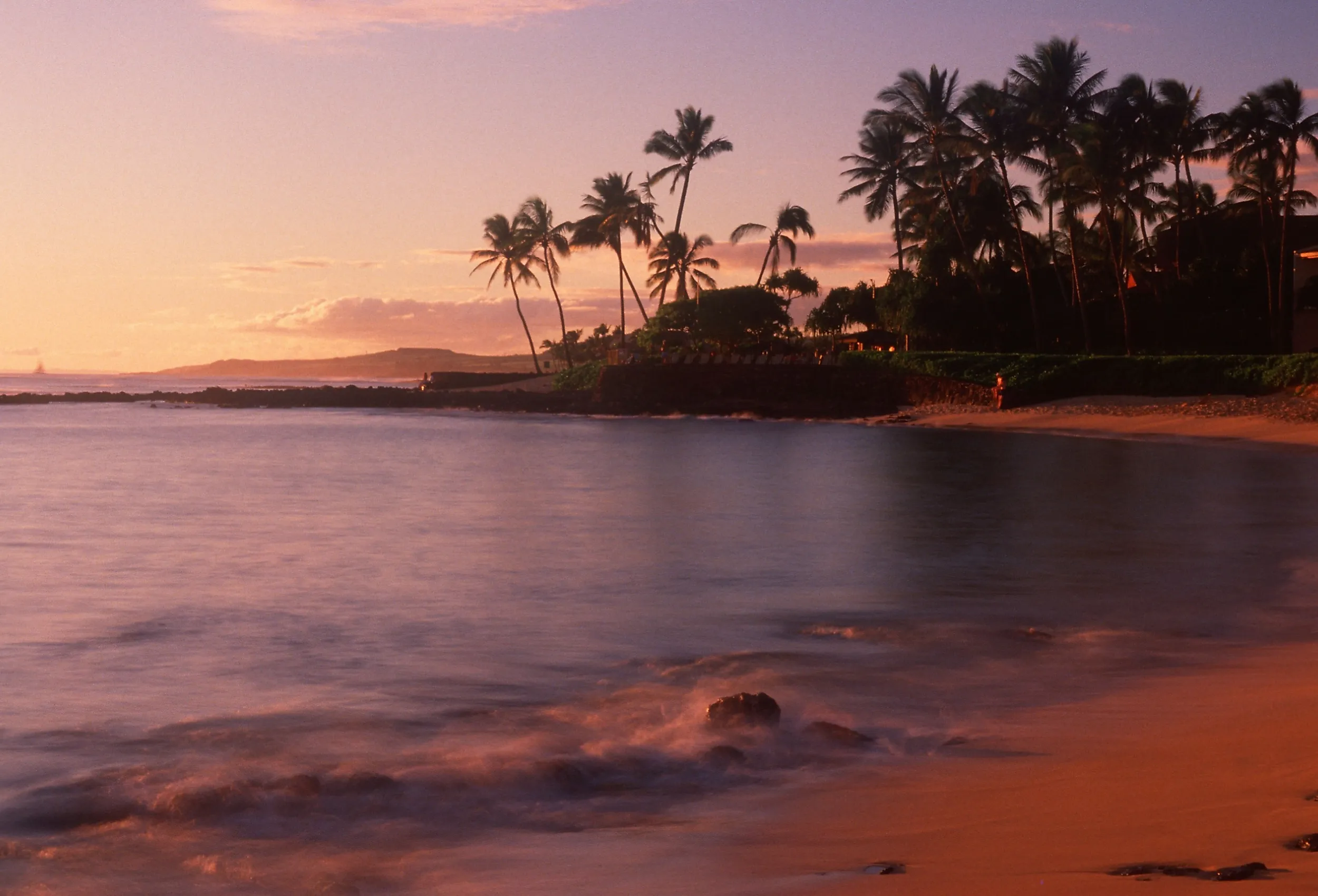 View from a resort in Hanapepe Bay, Kauai, Hawaii.