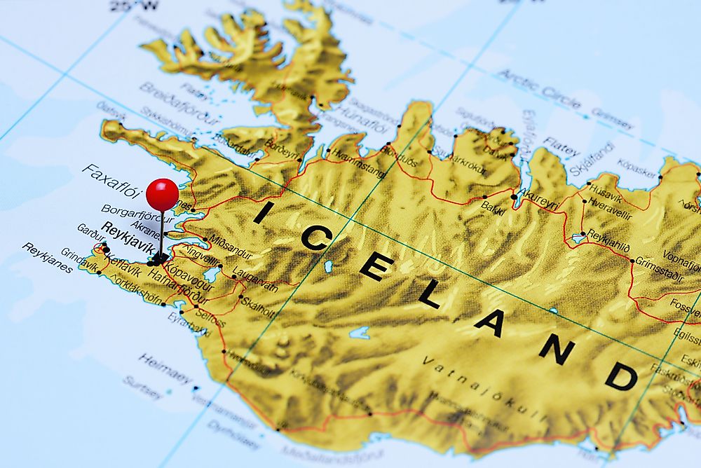 Iceland is not a continent of its own.