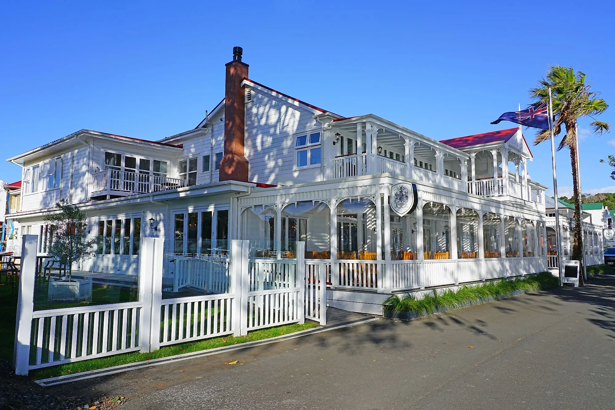 The Duke of Malborough Hotel in Russell, New Zealand. EQRoy / Shutterstock.com