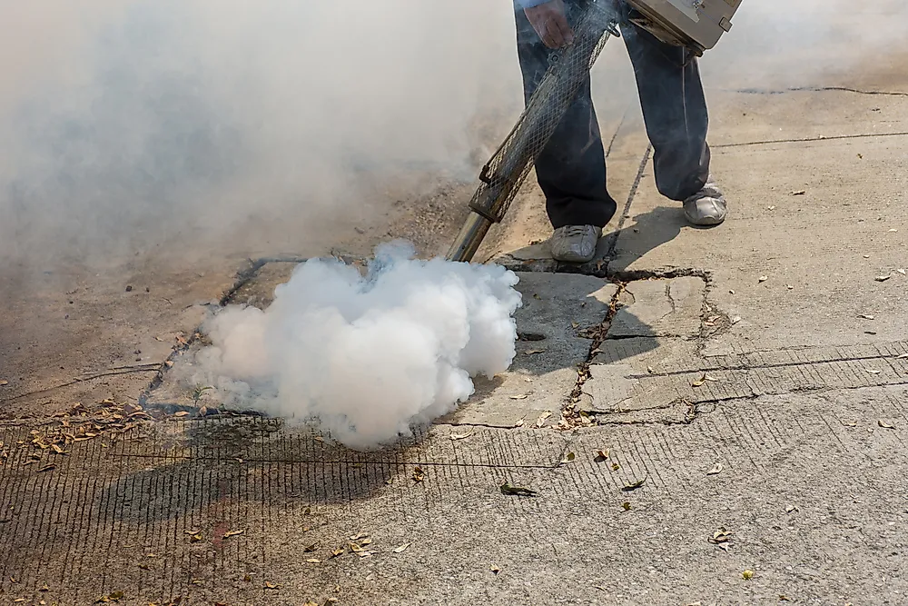 DDT is still sometimes used to fight malaria.