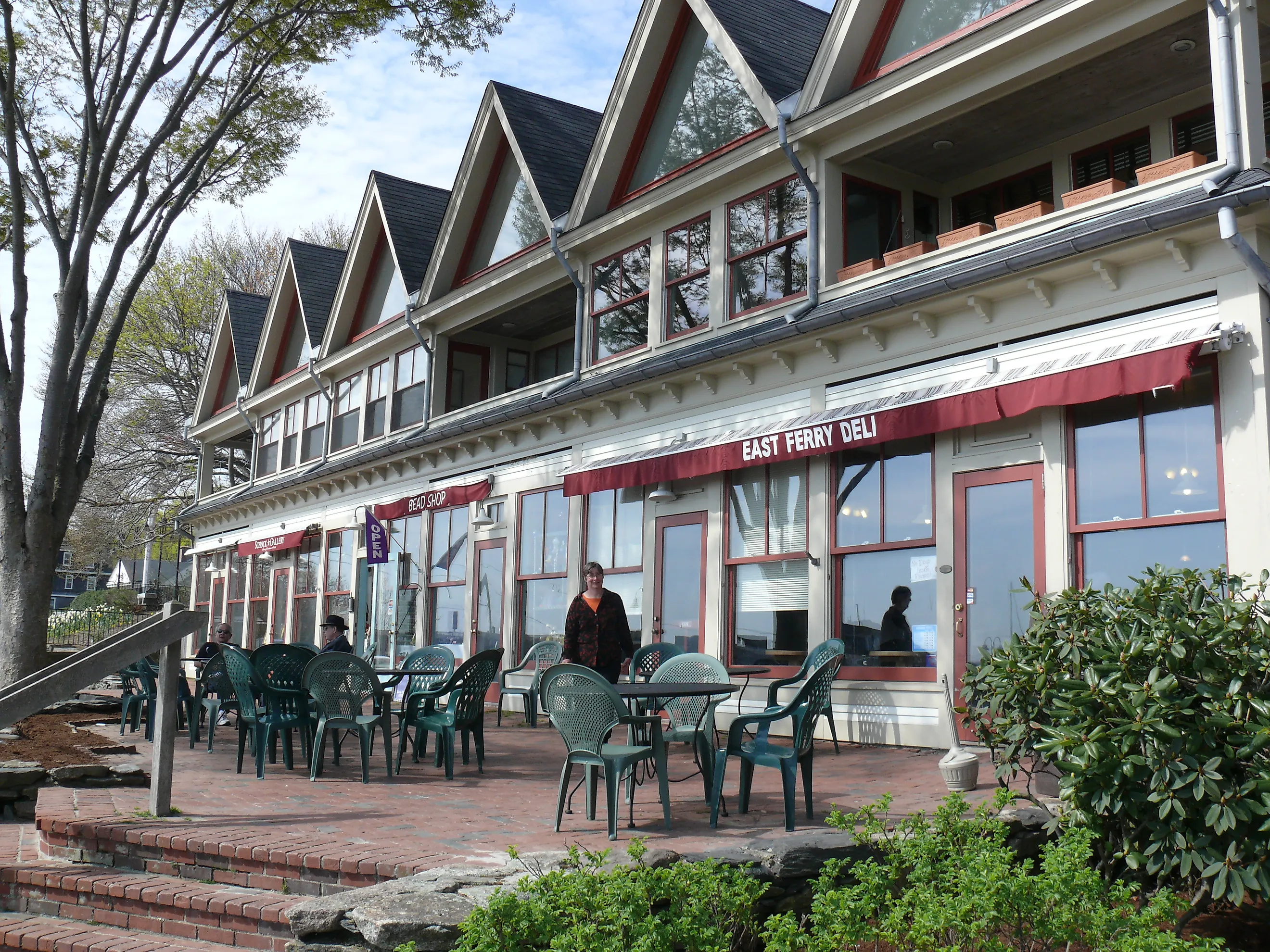 Shops in Jamestown, Rhode Island. (Editorial Credit: David Wilson)