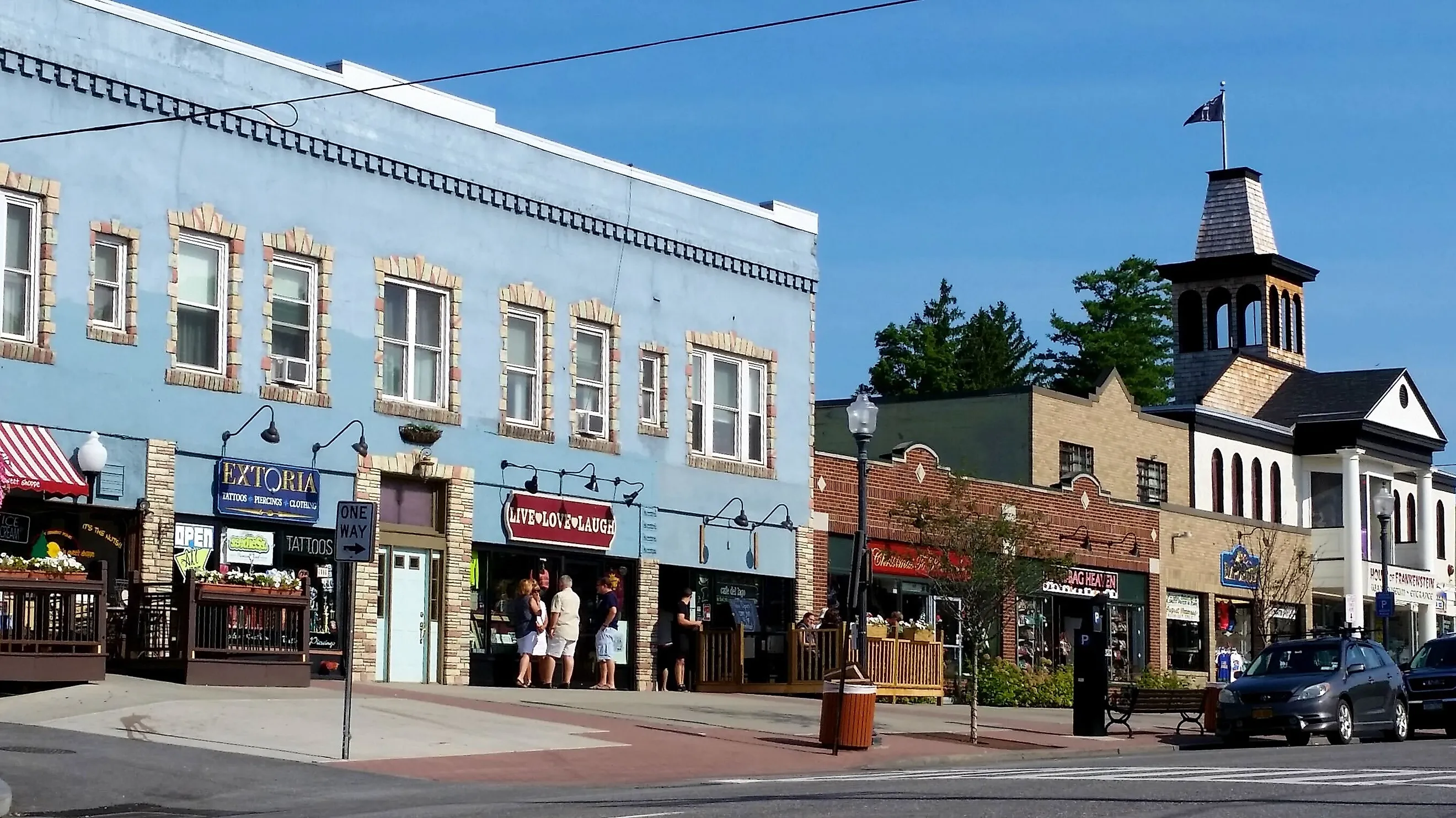 Downtown Lake George, New York. Image credit: Joe Shlabotnik via Flickr.com