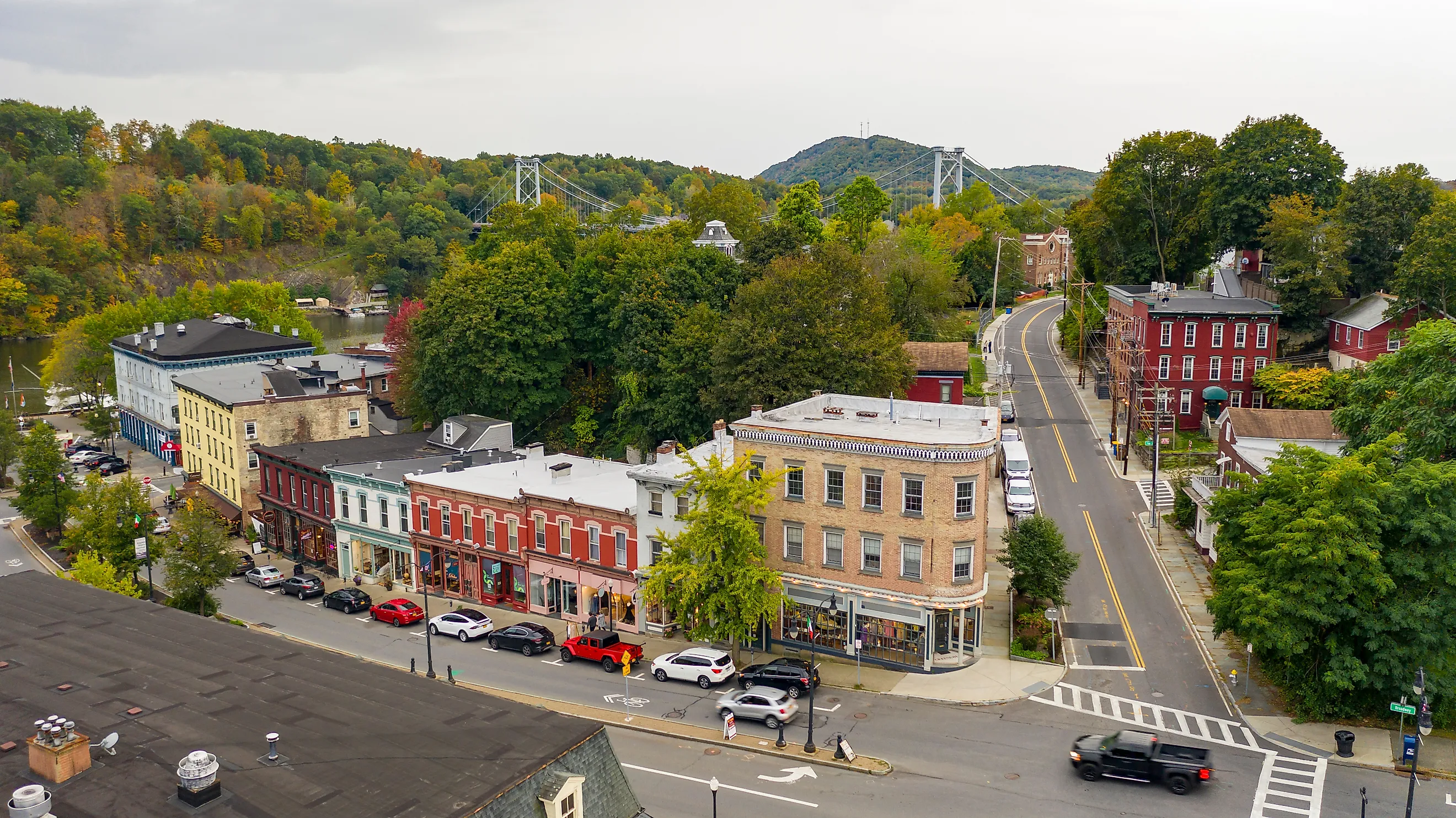 Downtown Kingston, New York.