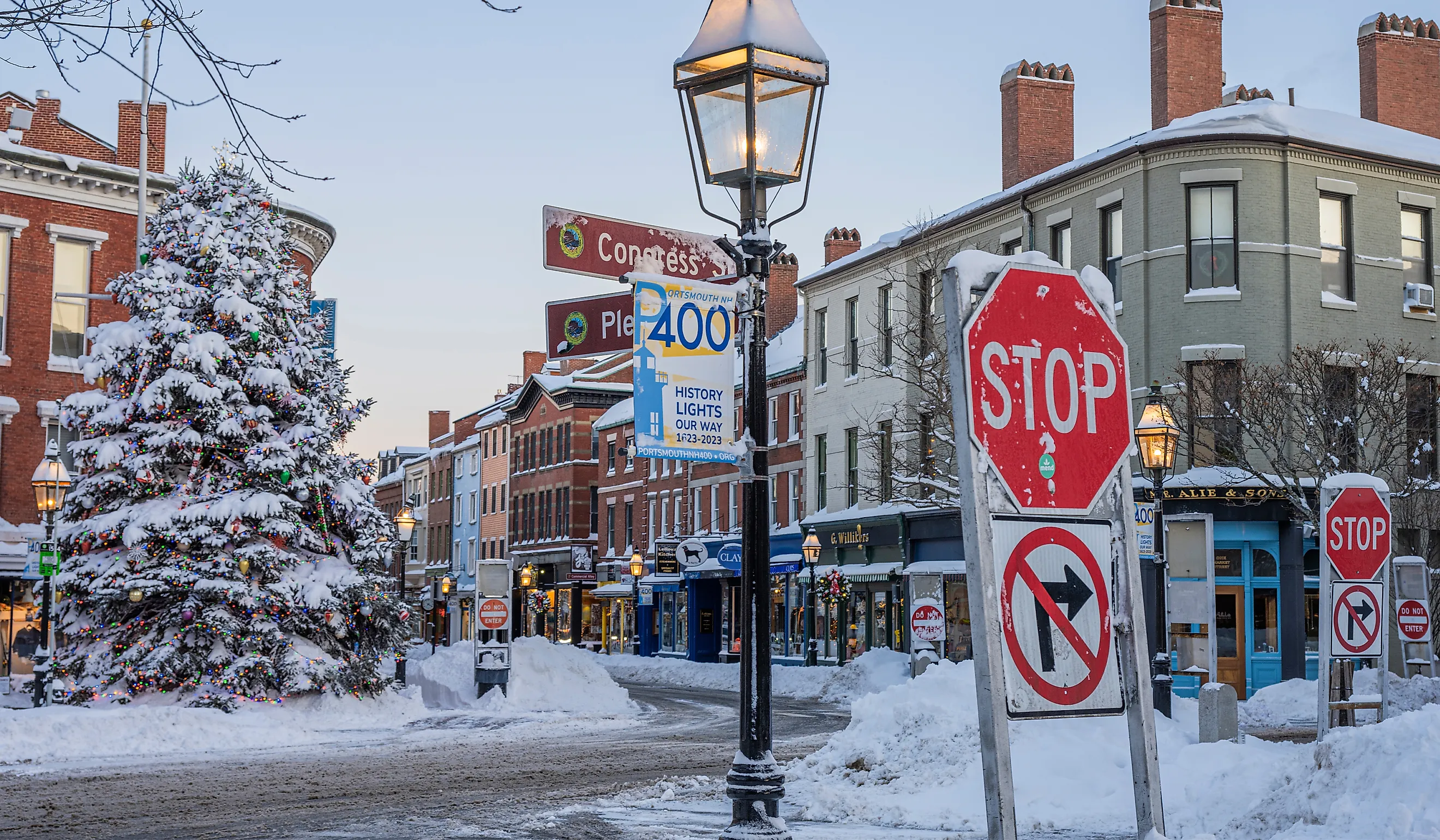 Portsmouth, NH, USA. Editorial credit: Actium / Shutterstock.com