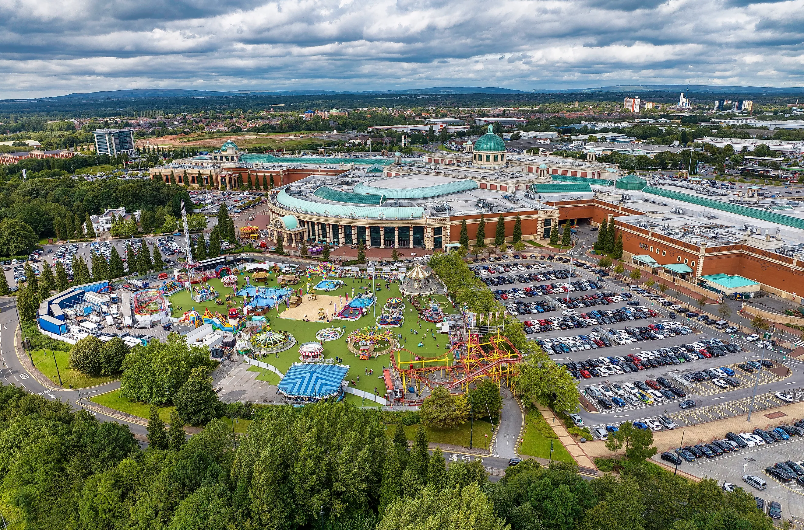 Trafford Centre shopping centre. Editorial credit: Bardhok Ndoji / Shutterstock.com