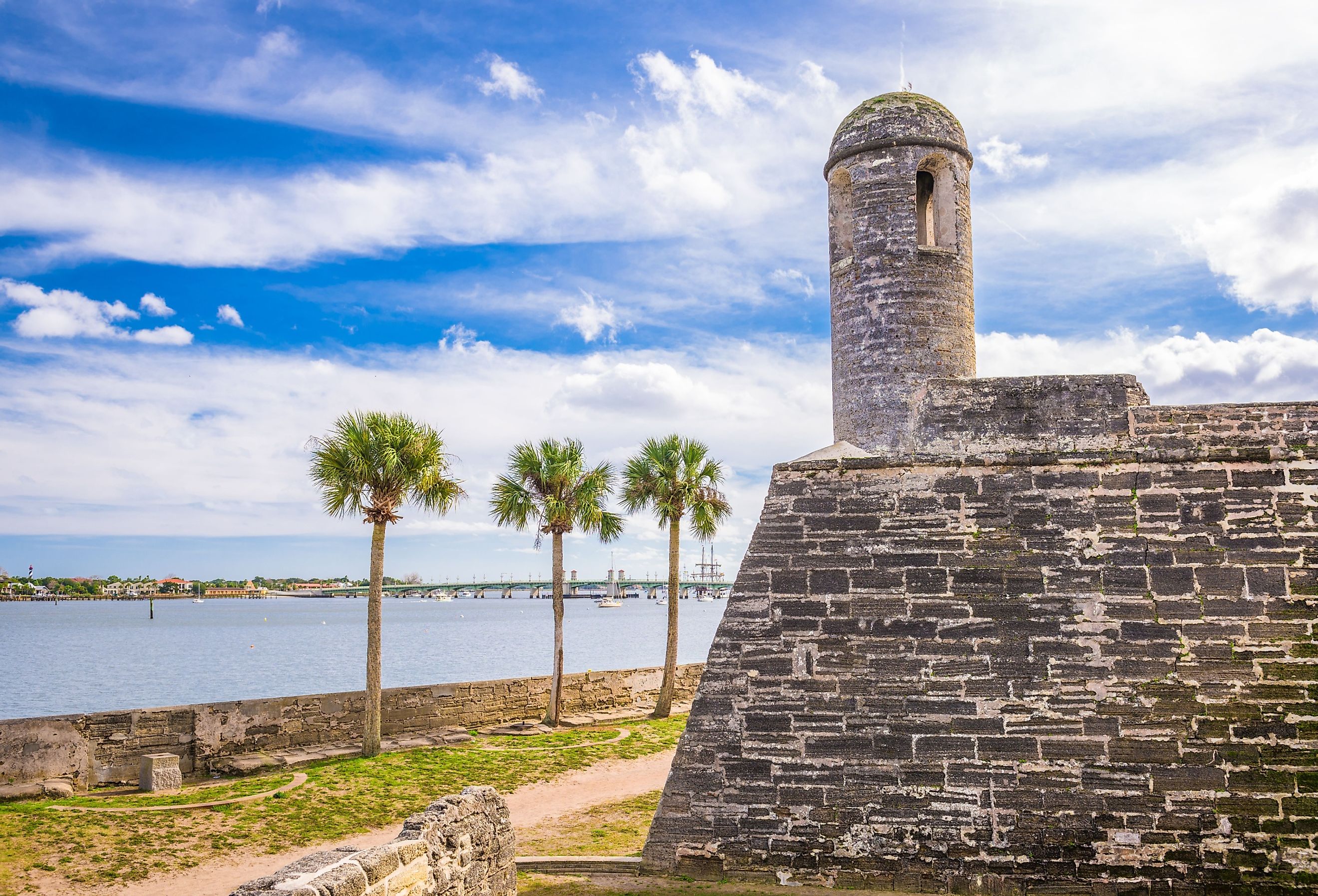 St. Augustine, Florida at the Castillo de San Marcos National Monument.